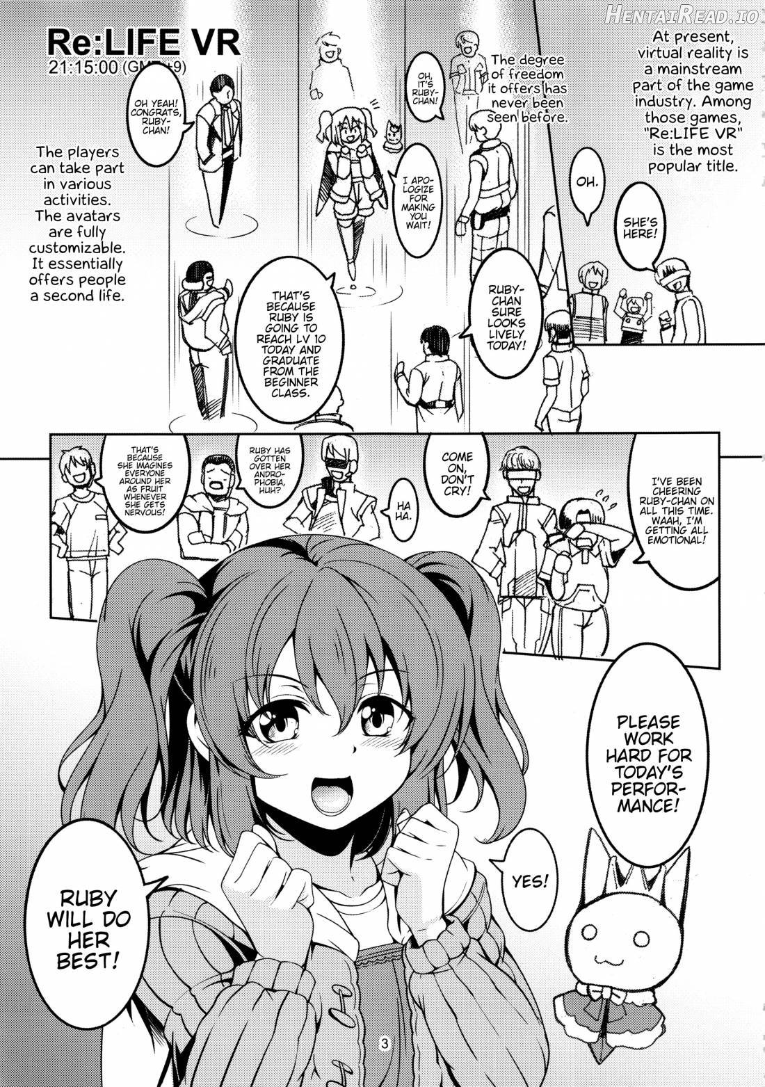 Idol Saiin Rakuen VR CASE1 Kurosawa Ruby Chapter 1 - page 4