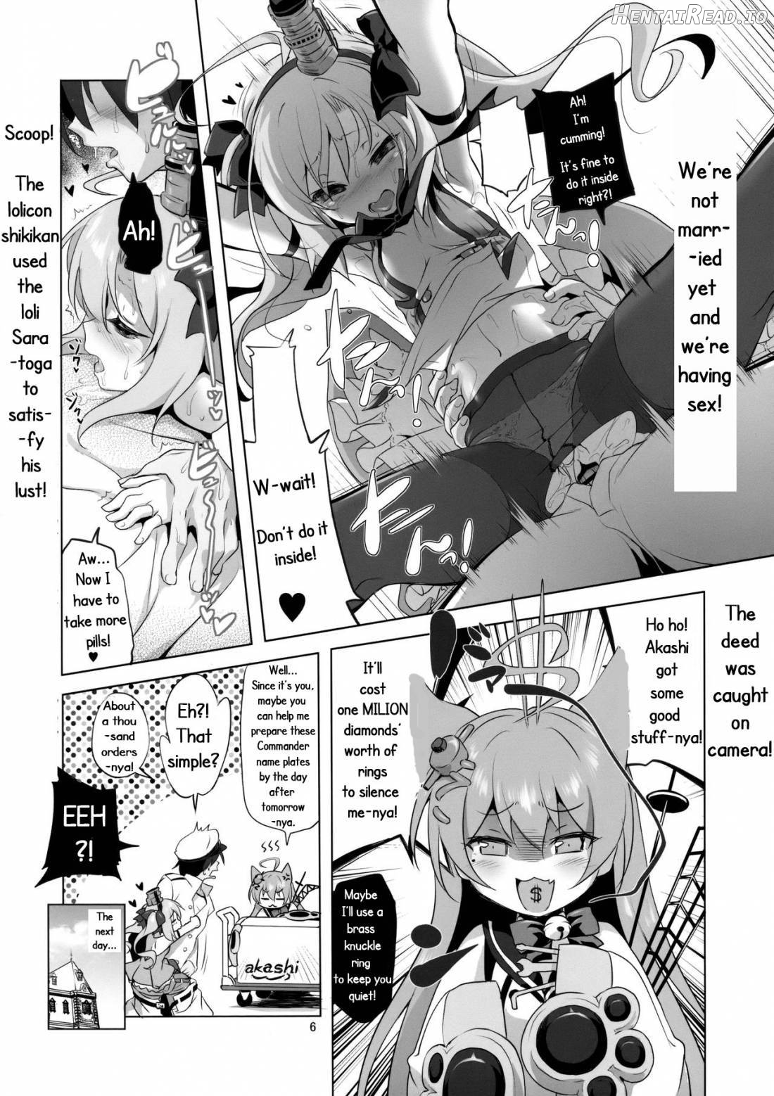 Saratoga-chan no Itazura Daisenryaku!? Chapter 1 - page 5