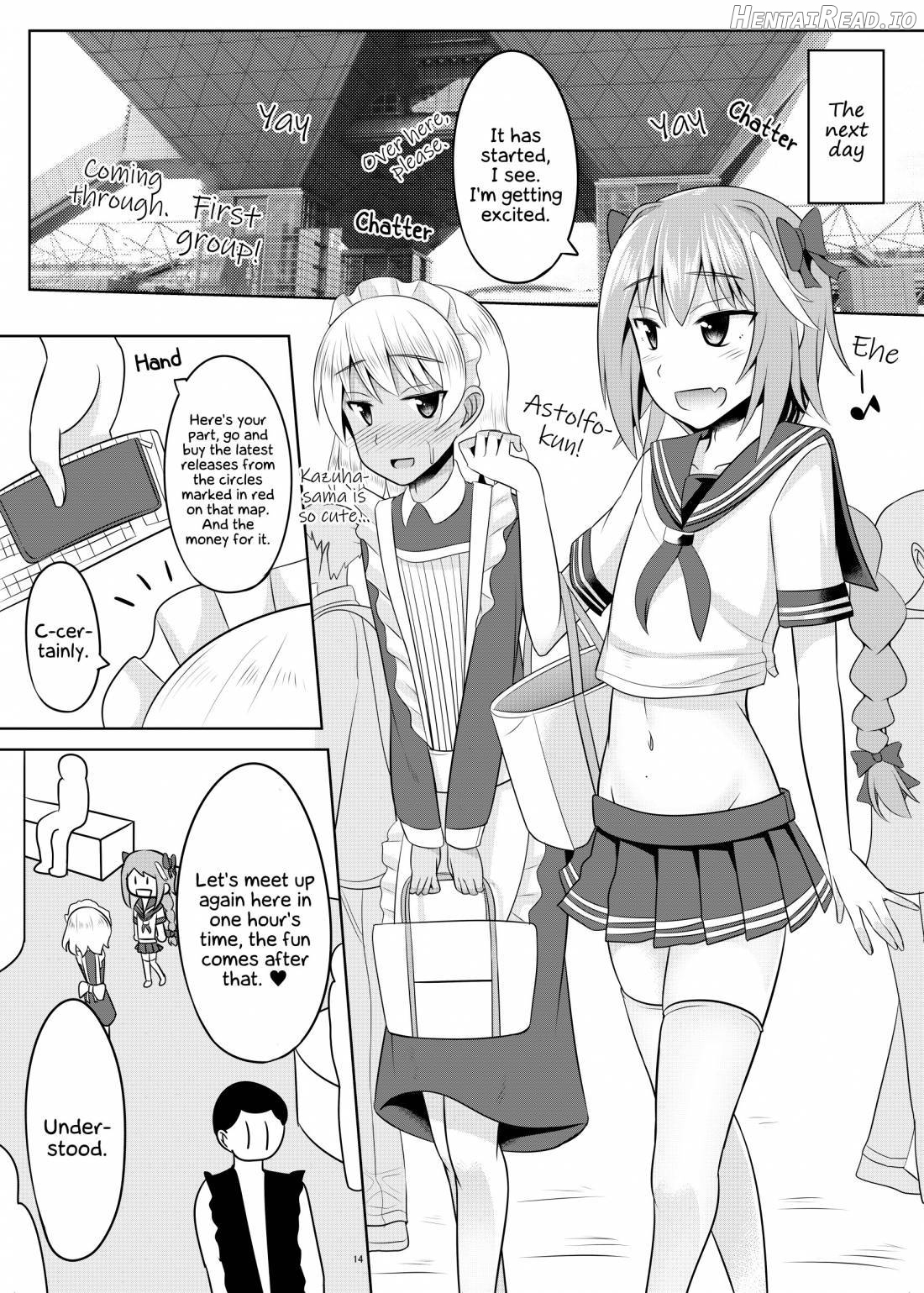 Astolfo-kun ga Yaritai Houdaishite Kimochiyoku Naru Hon ♡ Chapter 1 - page 12