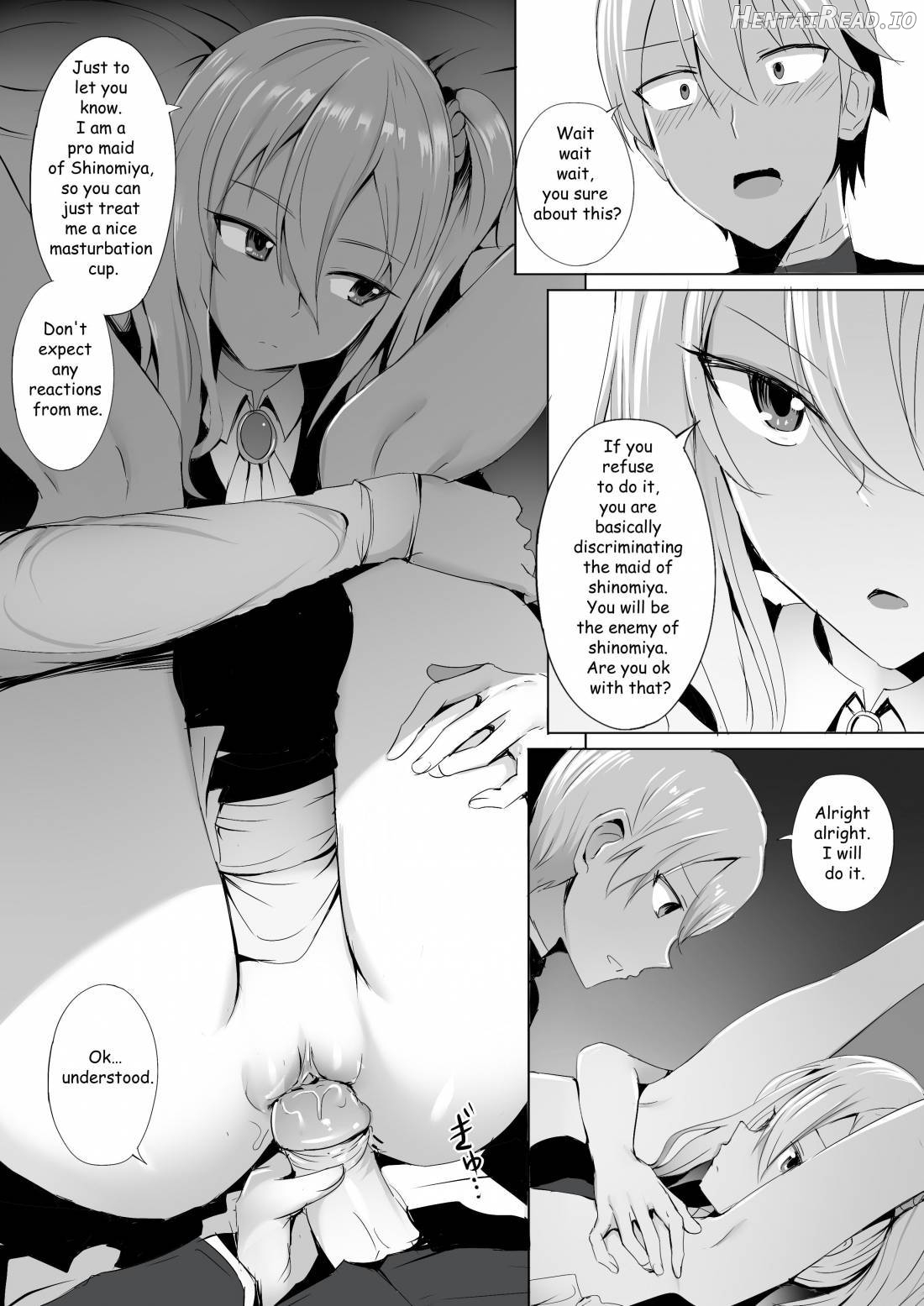 Shinomiya-ke no Maid wa Tokojouzu ~Professional Jintai Onaho~ Chapter 1 - page 11