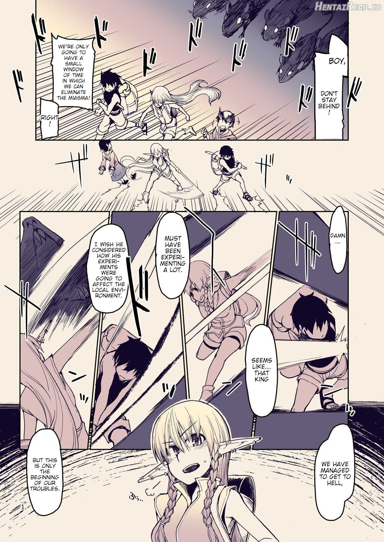 Dosukebe Elf No Ishukan Nikki 1 Chapter 12 - page 2