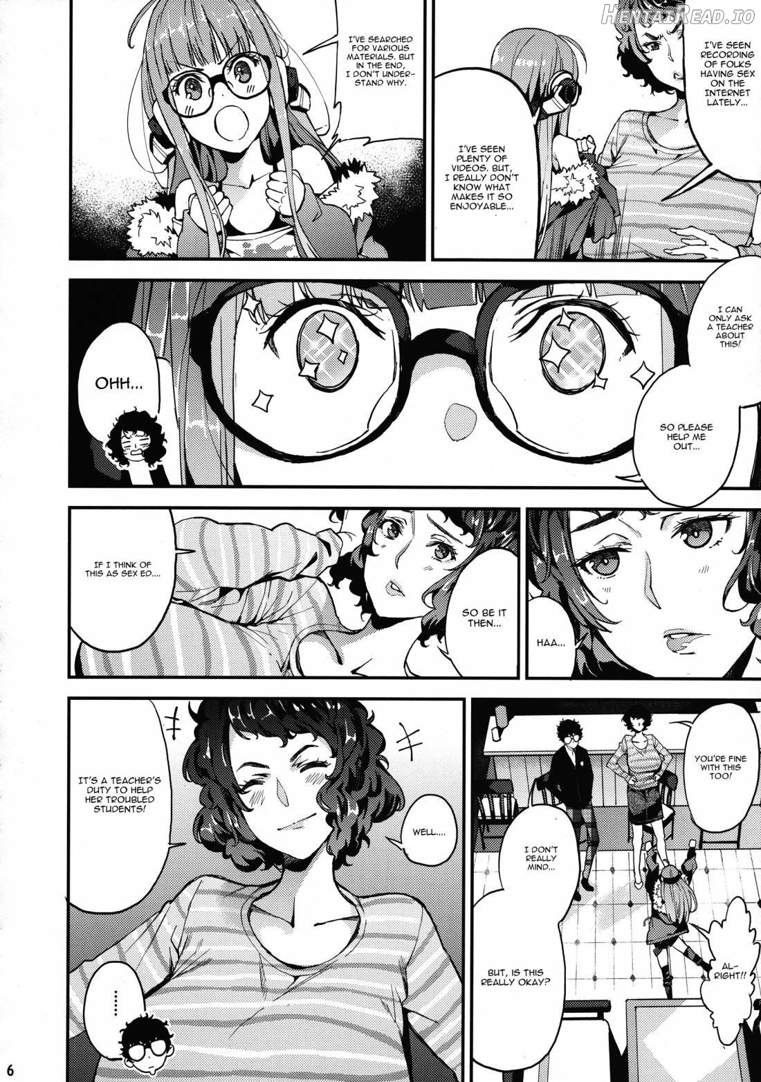 Kawakami Sensei to Futaba no Himitsu Kojin Jugyou Chapter 1 - page 6