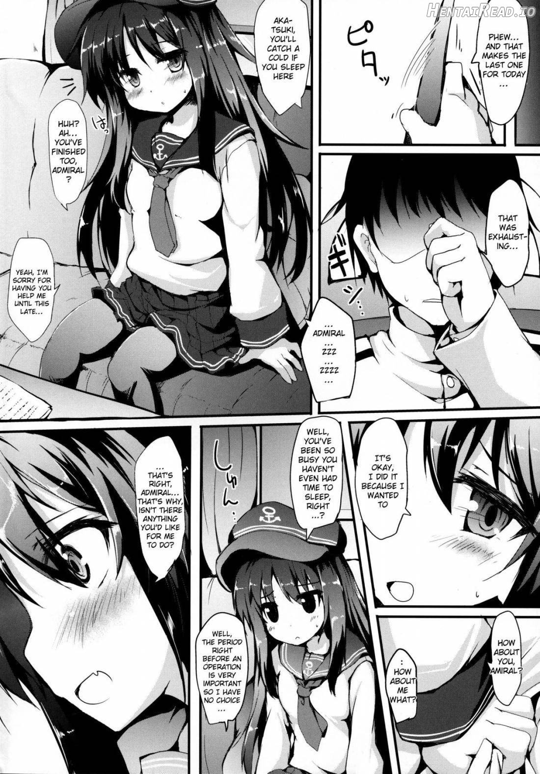 Akatsuki-chan o xx Shitai!! Chapter 1 - page 3