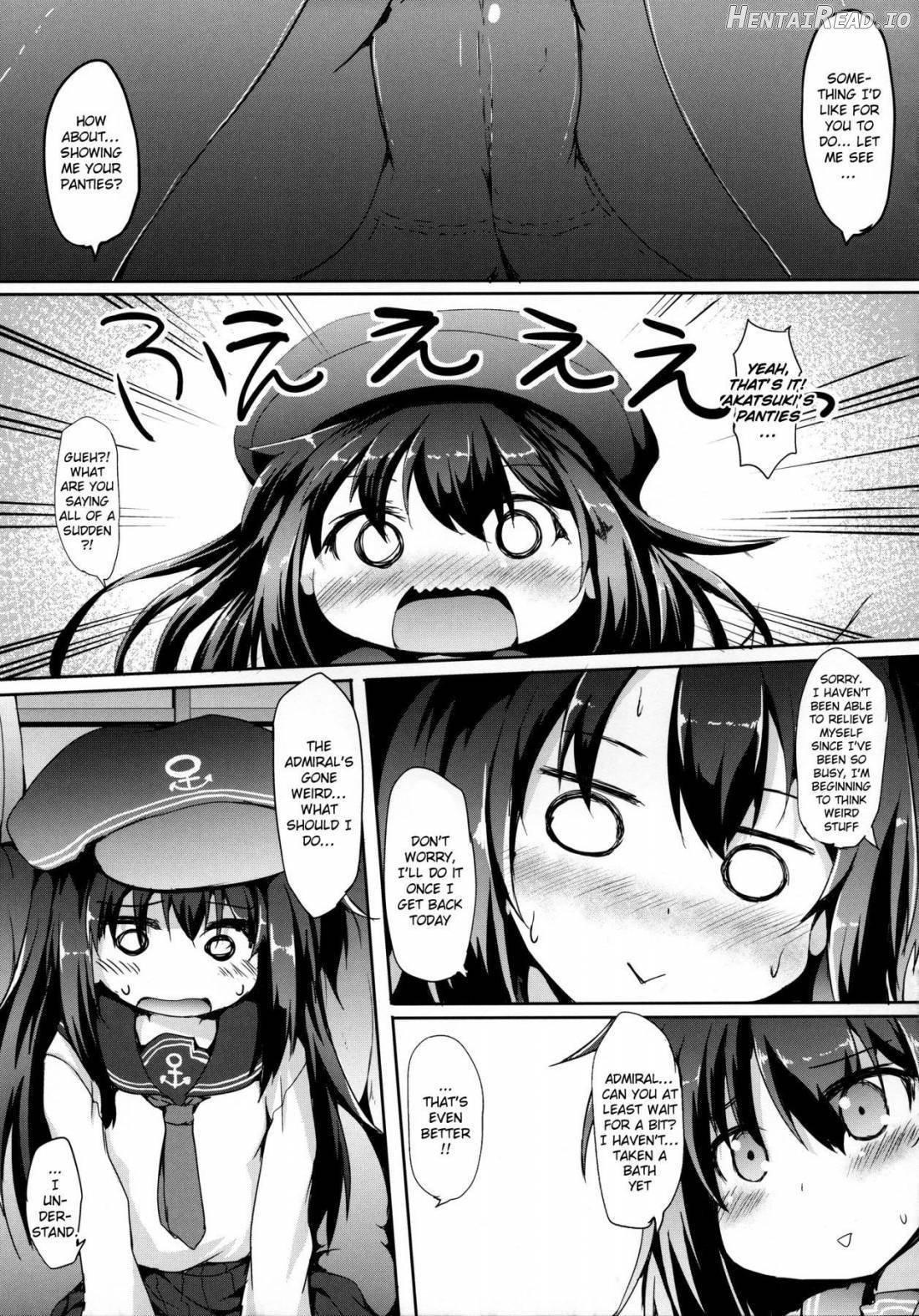 Akatsuki-chan o xx Shitai!! Chapter 1 - page 4