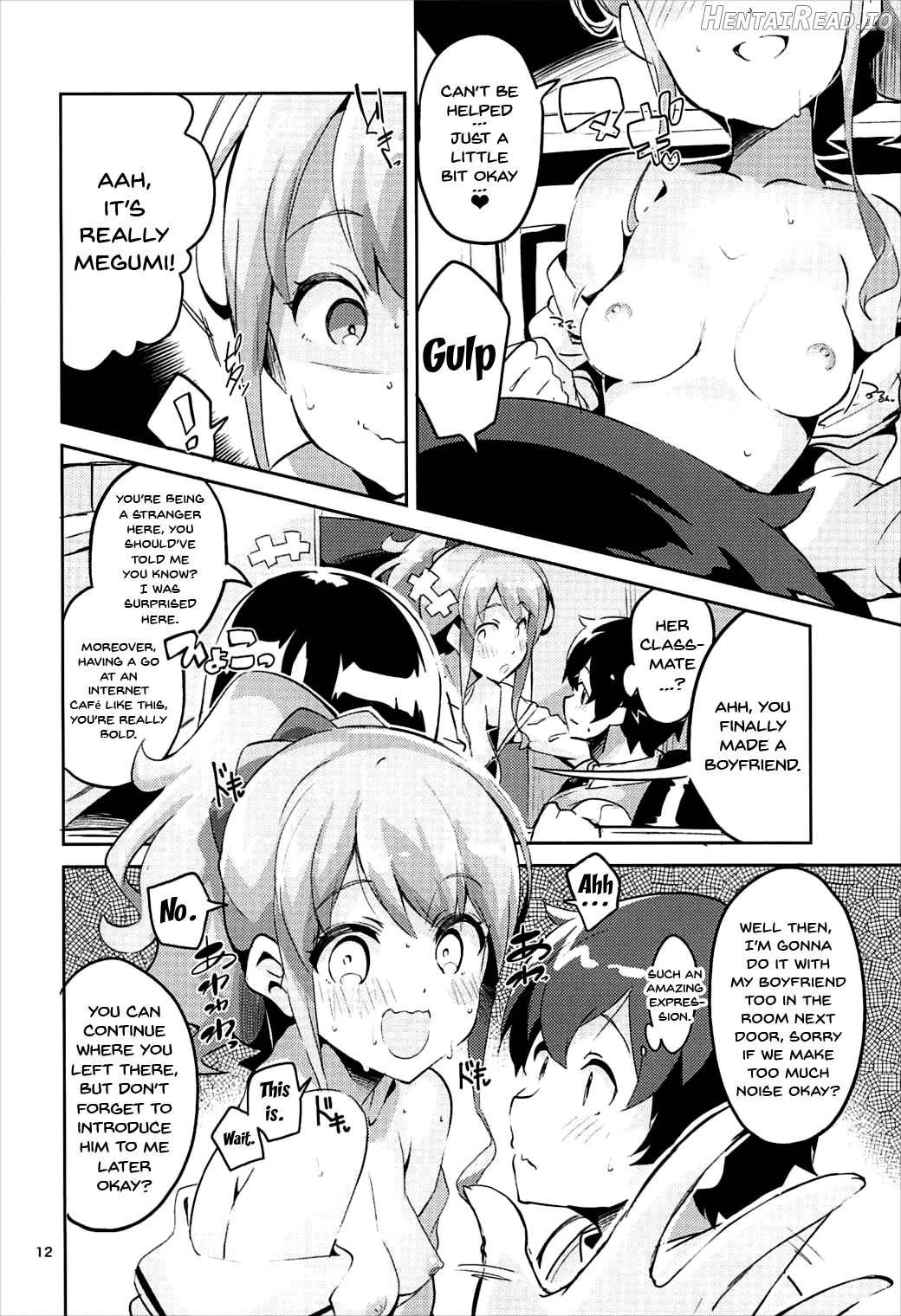 Jinno Megumi to NeCafe no Couple Seat de Ichaicha suru Hon Chapter 1 - page 10