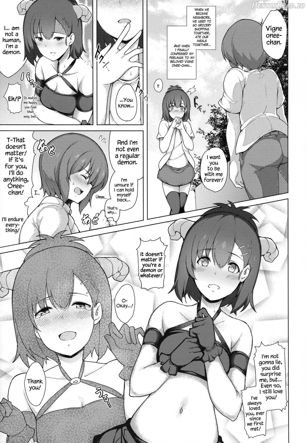 Succubus Vigne Onee-chan to Amaama Sex Chapter 1 - page 6