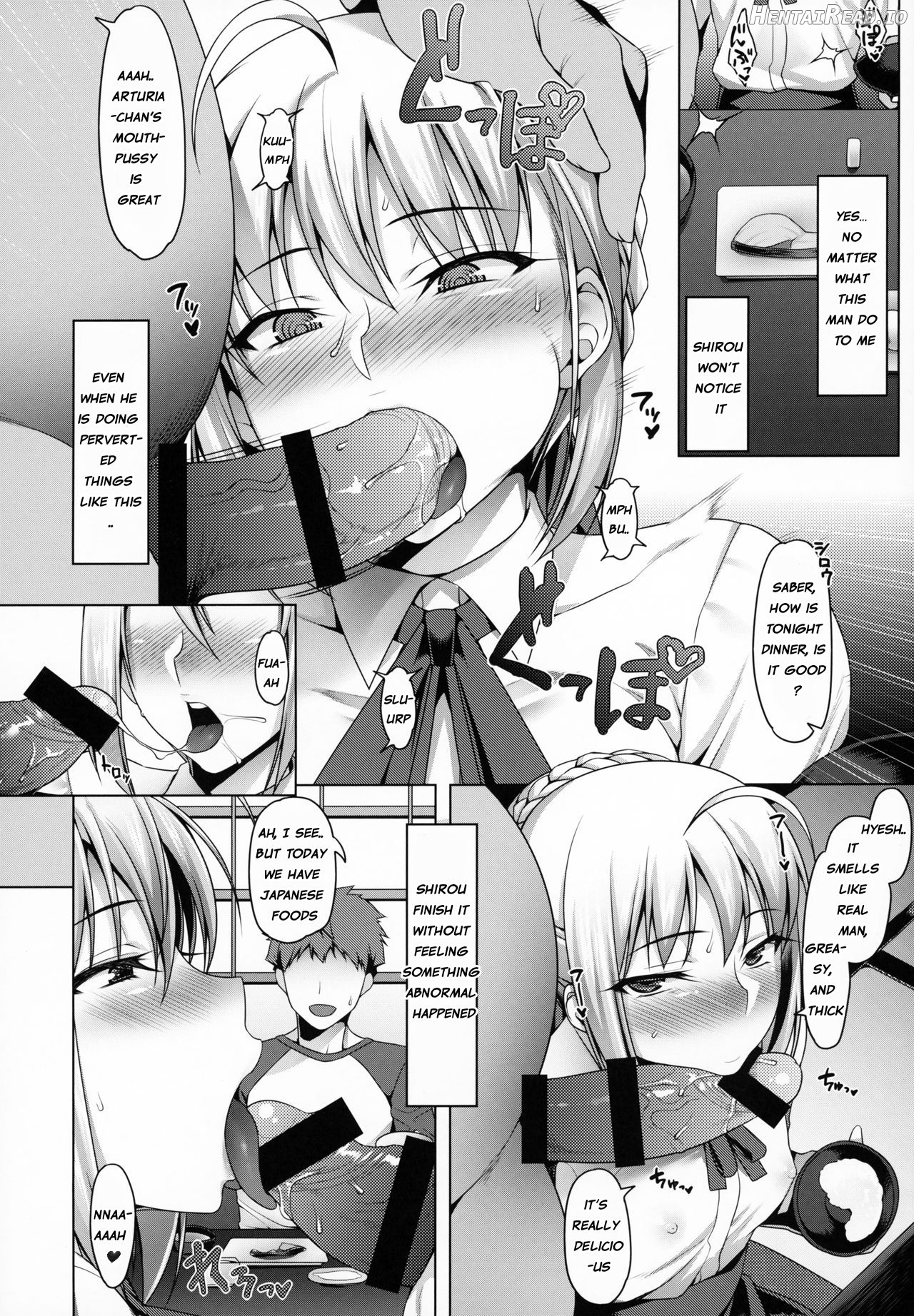 Emiya-ke Futei Koukou Ryouiki Ni ~Kishiou Arturia Pendragon no Baai~ Chapter 2 - page 7