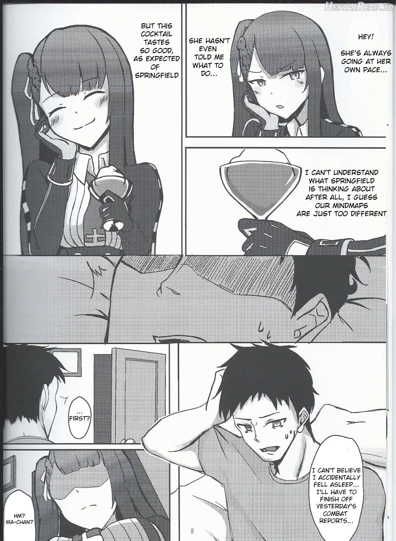 I don't know what to title this book, but anyway it's about WA2000 Chapter 1 - page 7