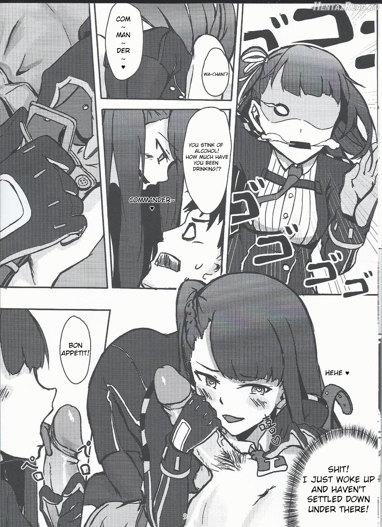 I don't know what to title this book, but anyway it's about WA2000 Chapter 1 - page 8