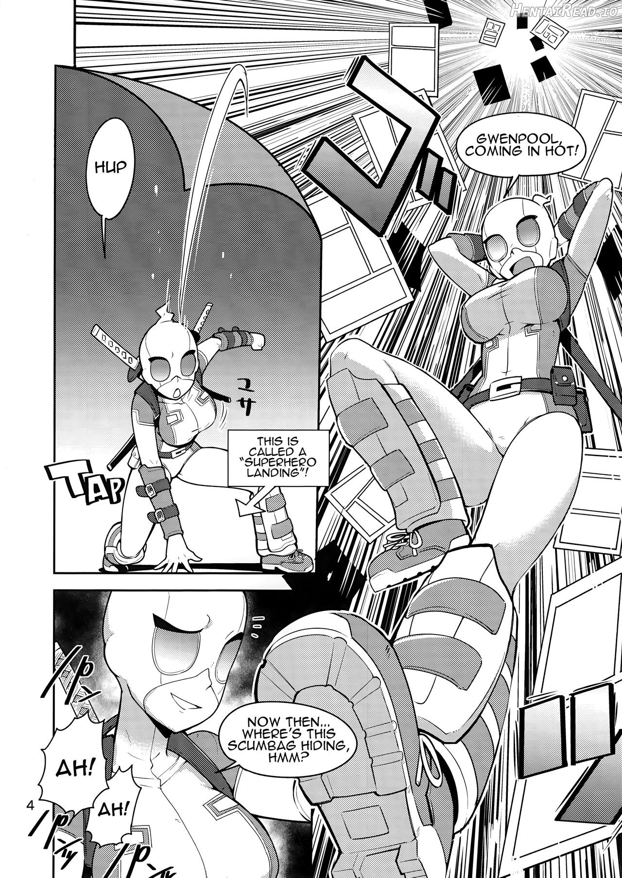 Gwenpool Ecchi na Sekai ni Ojama Shima~su Chapter 1 - page 3