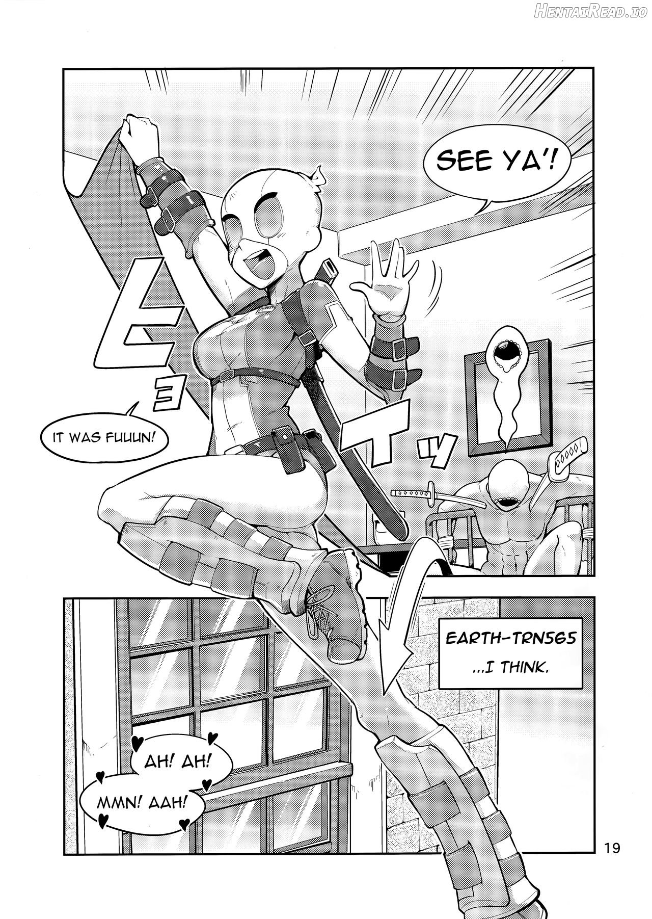 Gwenpool Ecchi na Sekai ni Ojama Shima~su Chapter 1 - page 18