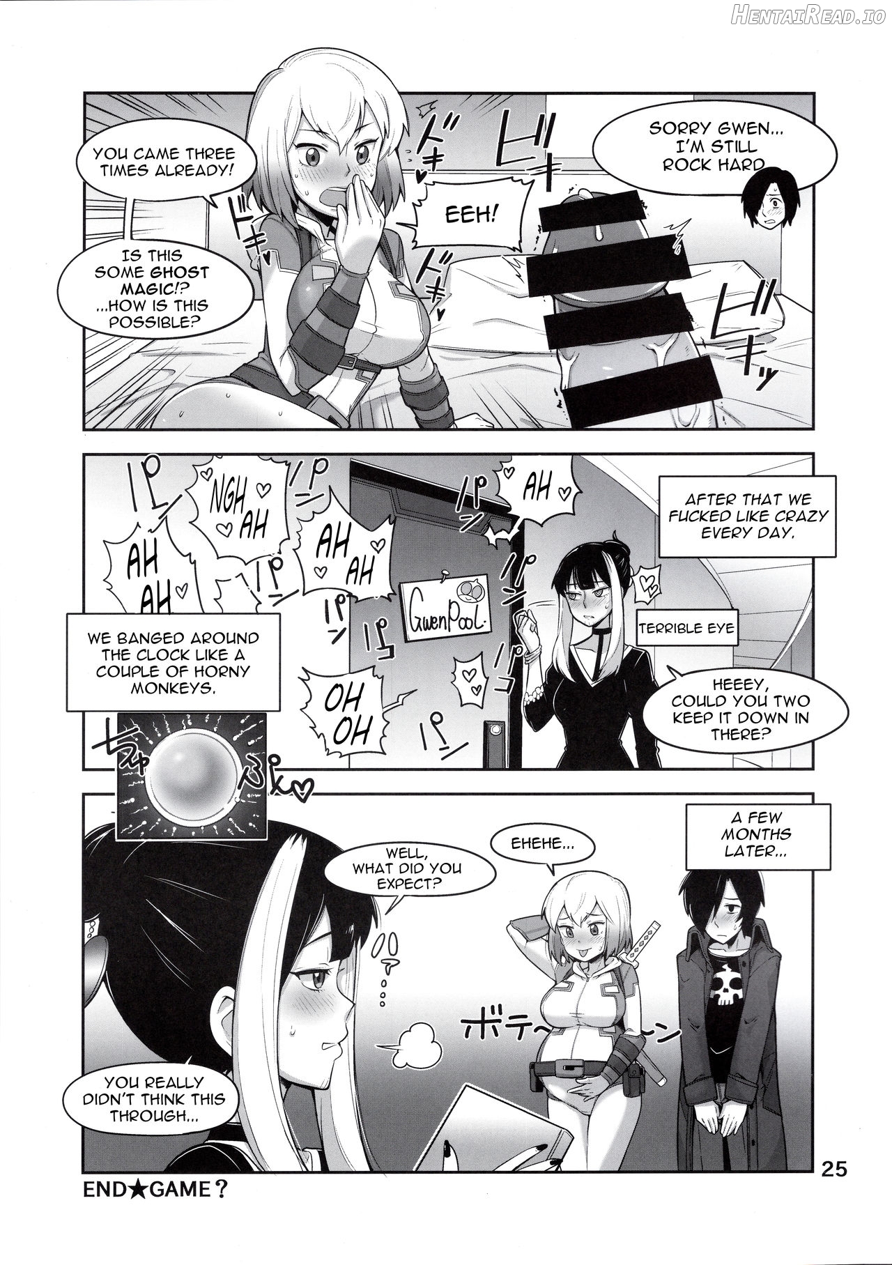 Gwenpool Ecchi na Sekai ni Ojama Shima~su Chapter 2 - page 23