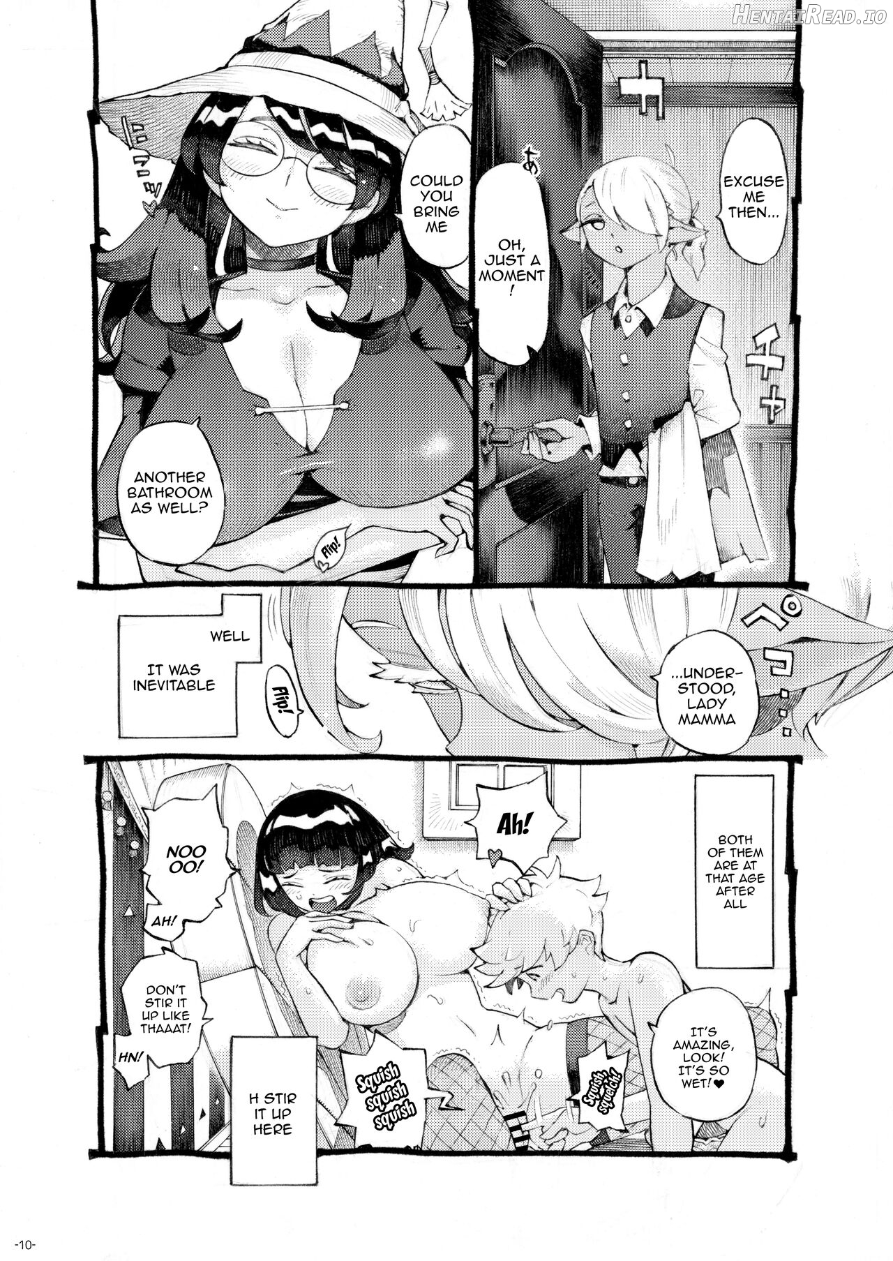 Majo wa Kekkyoku Sono Kyaku to... Chapter 4 - page 9