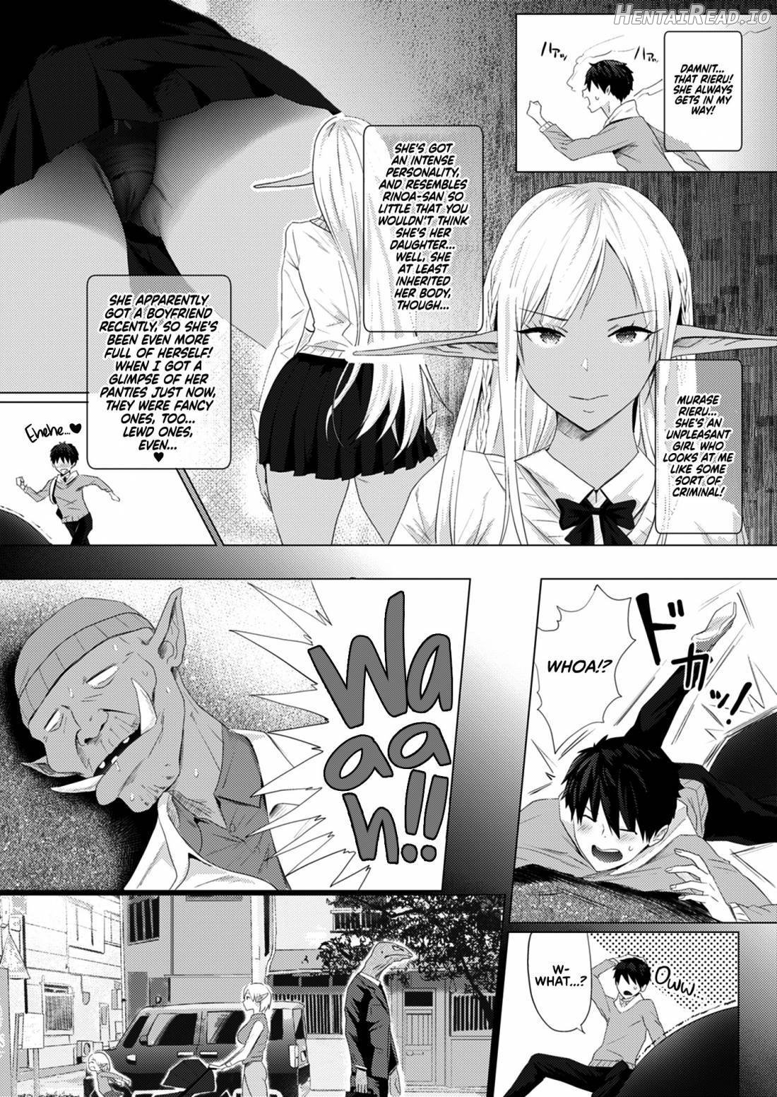 Orc Chinpo o Te ni Ireta! Elf Oyako o Ore Senyou Nama Onaho ni Shitatta www Chapter 1 - page 4