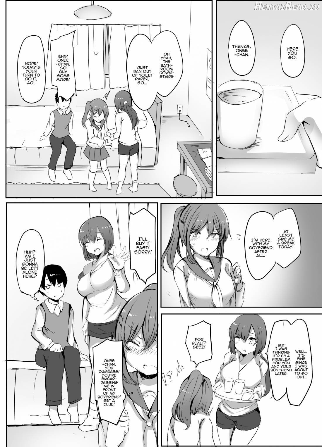 Boku no Hajimete no Aite wa Kanojo no Onee-san - my first xxx is her older sister Chapter 1 - page 3