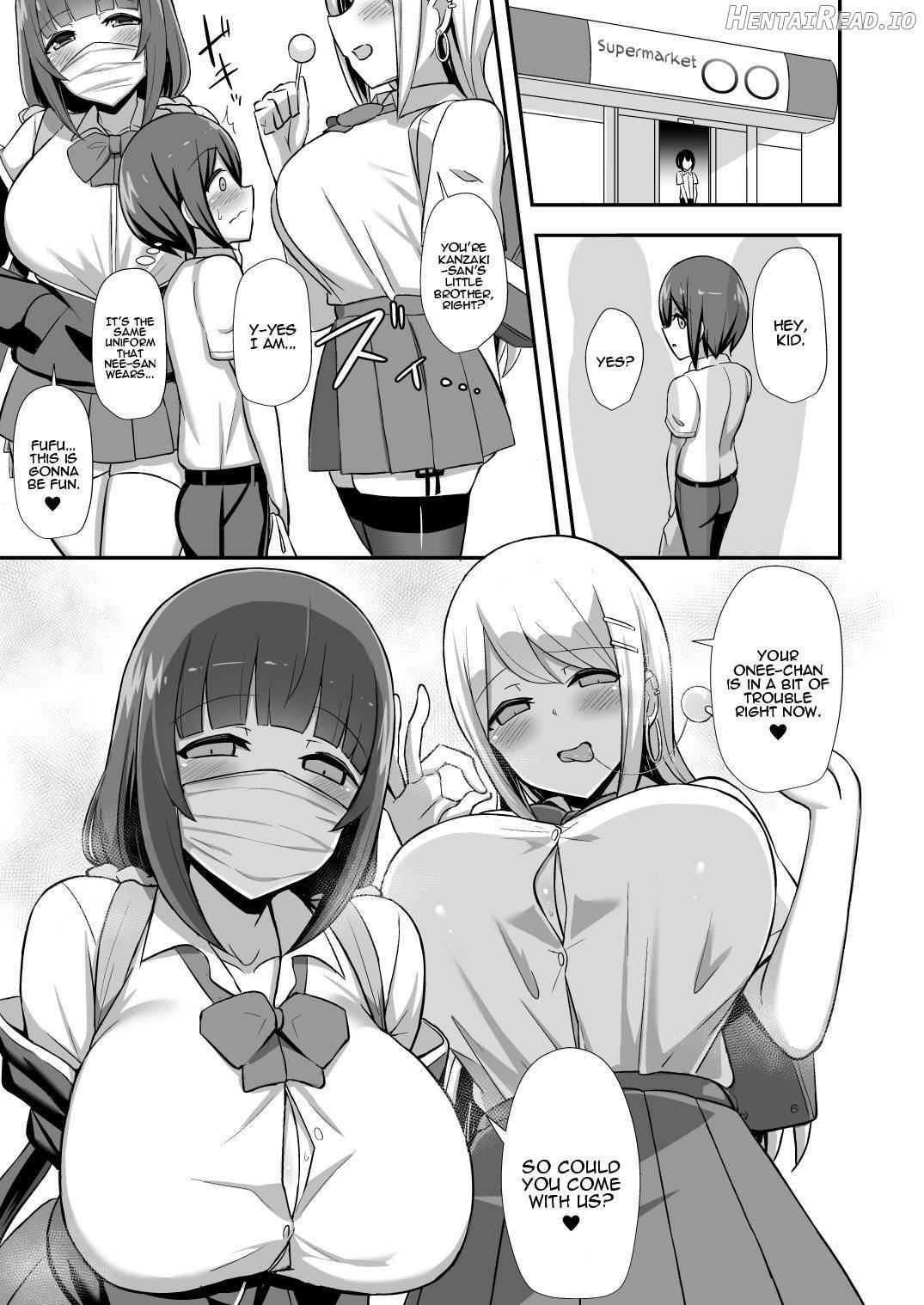 Fuuki no Haiboku -Dosukebe JK Gal Combi no Otouto Netori- Chapter 1 - page 6