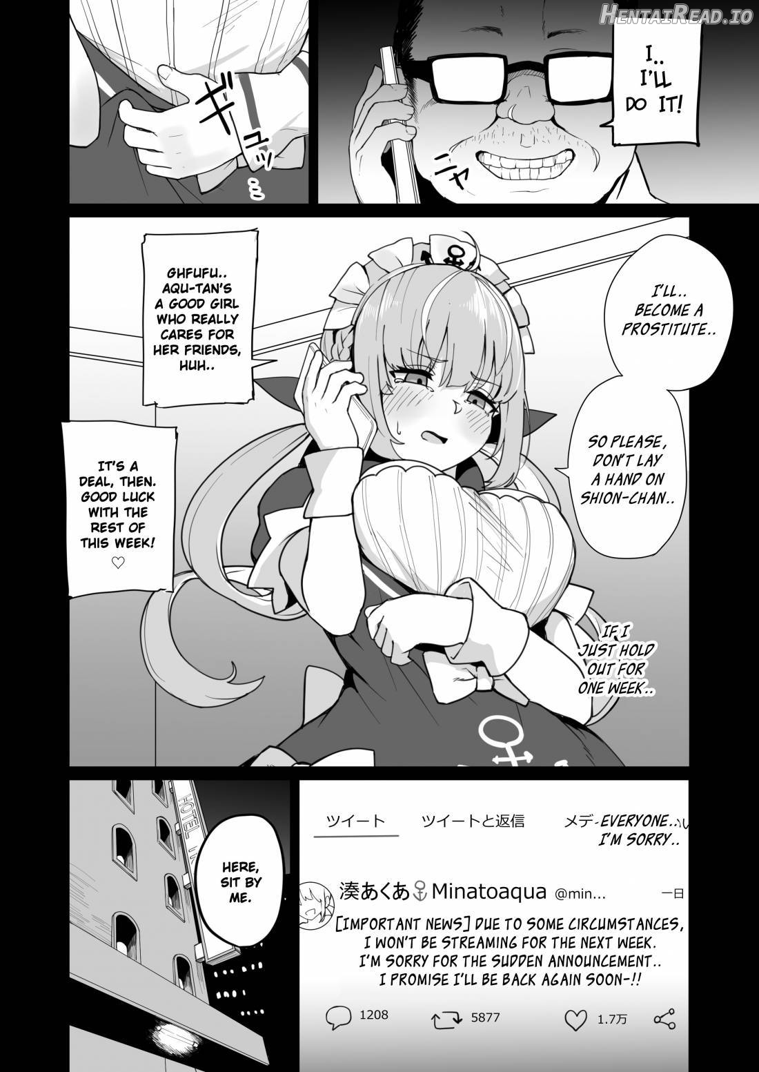 Aqua-chan wa Douki no Tame nara Chapter 3 - page 7