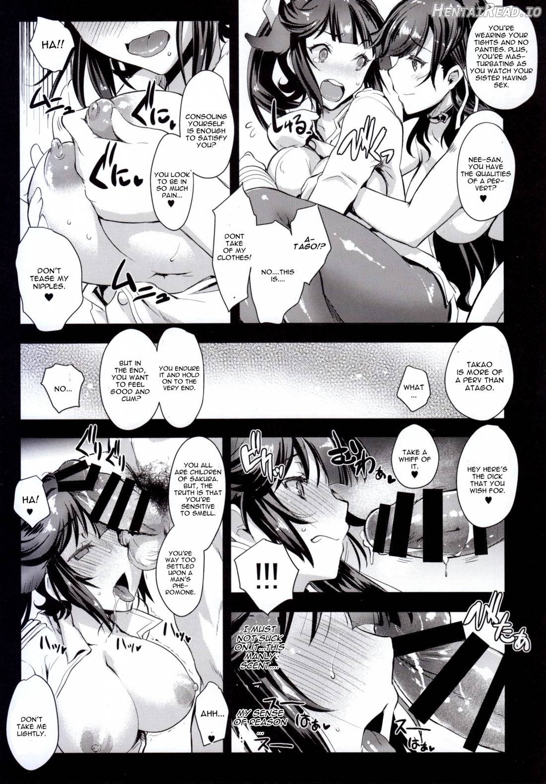 SAKURA FLEET [In the case of Takao and Atago.] Chapter 1 - page 11