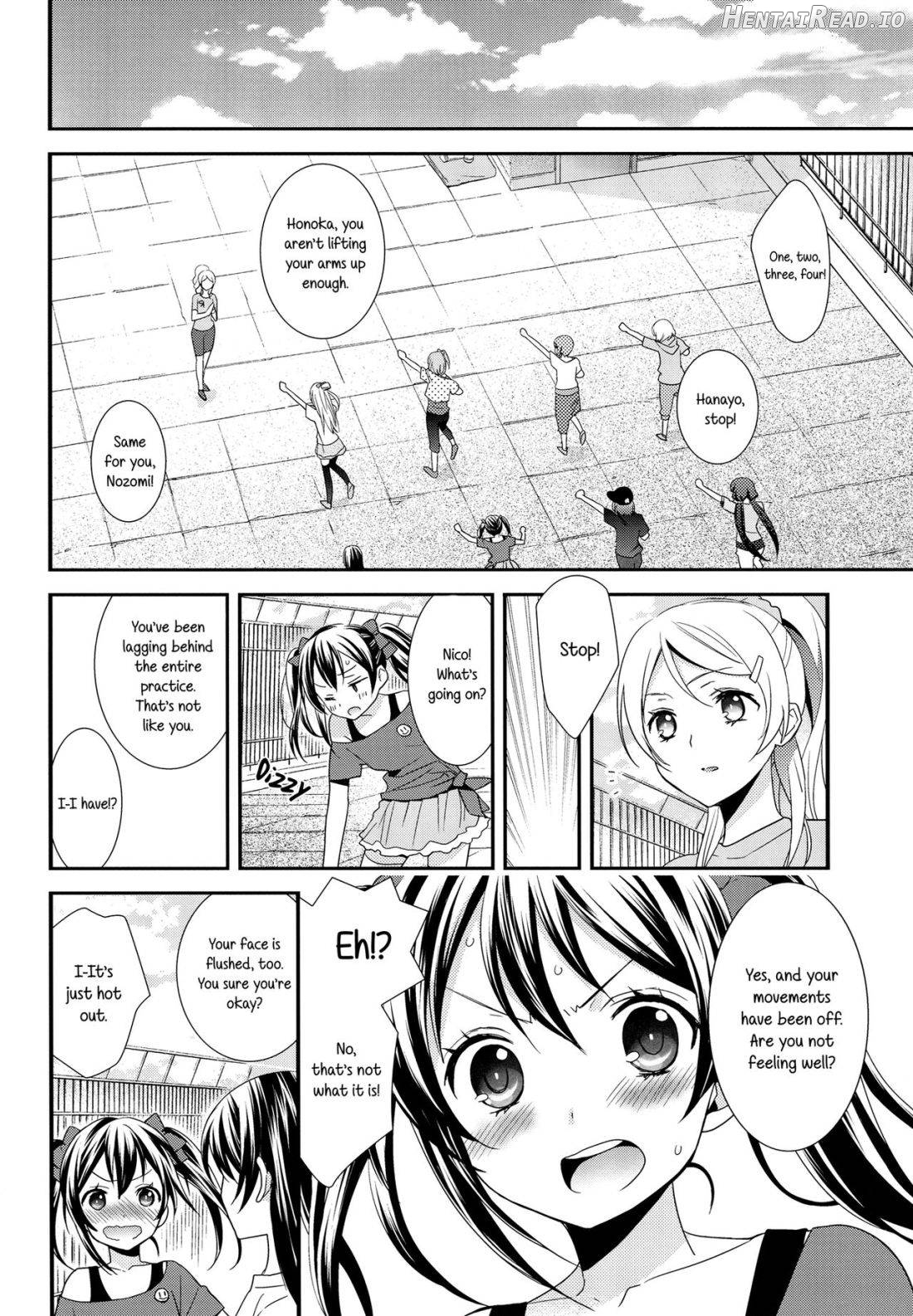 Hoo o Tsutau Namida ga Yozora no Hoshi ni Kawaru Toki. Chapter 3 - page 8