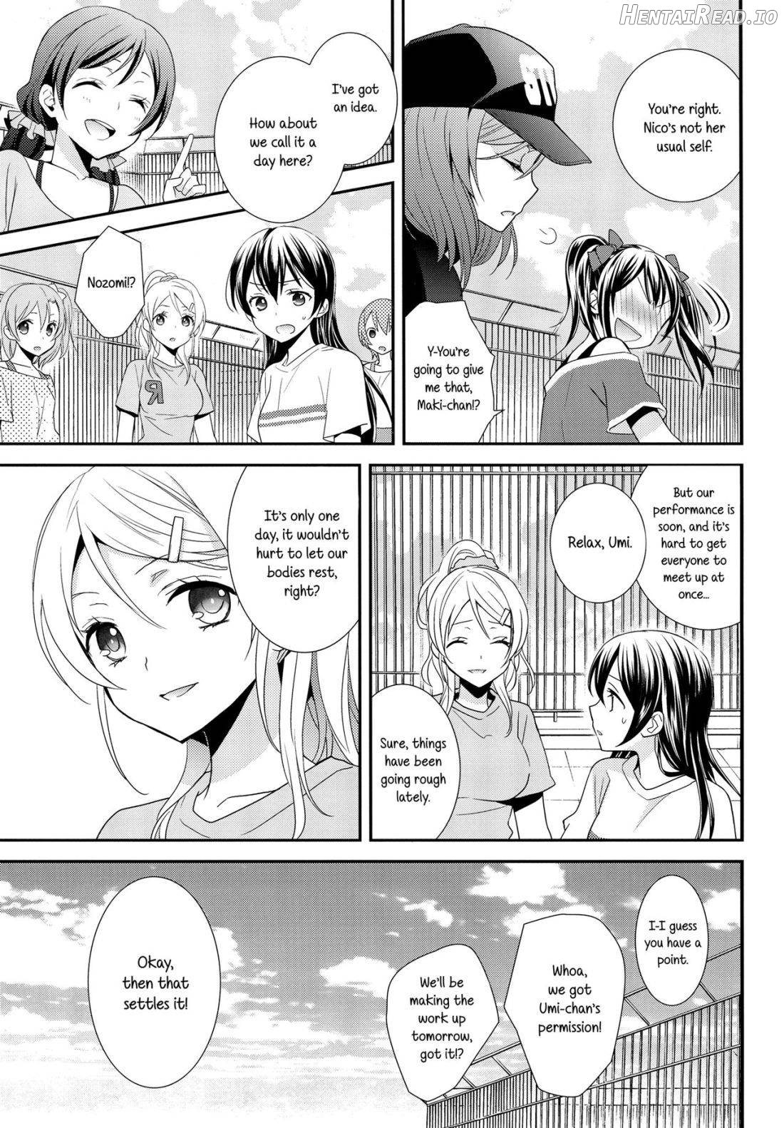 Hoo o Tsutau Namida ga Yozora no Hoshi ni Kawaru Toki. Chapter 3 - page 9