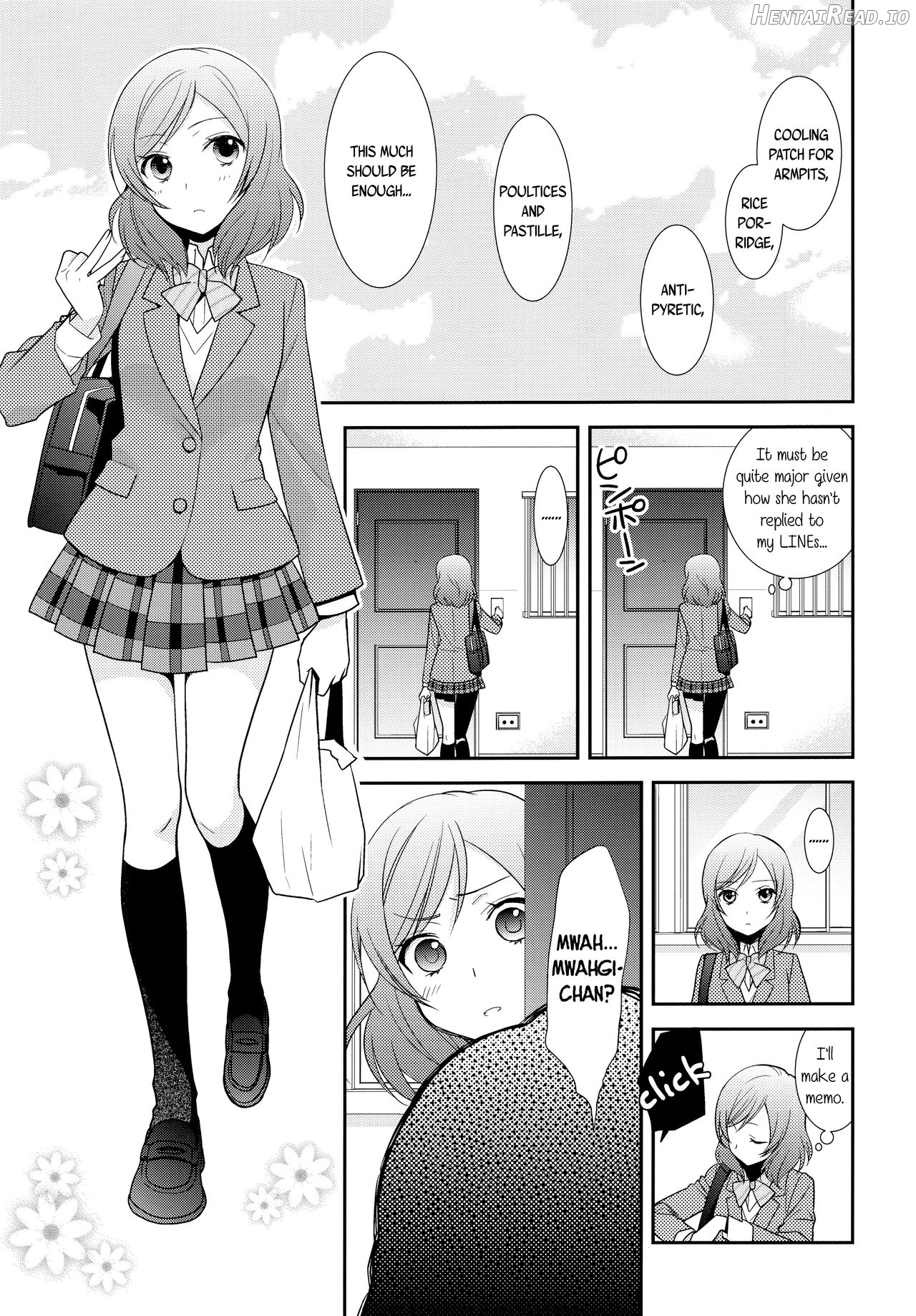 Hoo o Tsutau Namida ga Yozora no Hoshi ni Kawaru Toki. Chapter 5 - page 6