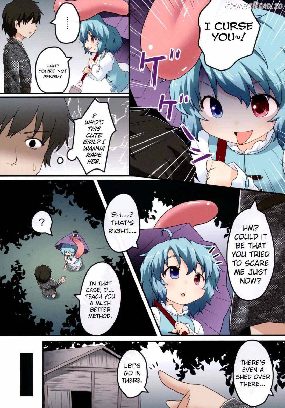 Kogasa no Okuchi Lesson! Chapter 1 - page 3