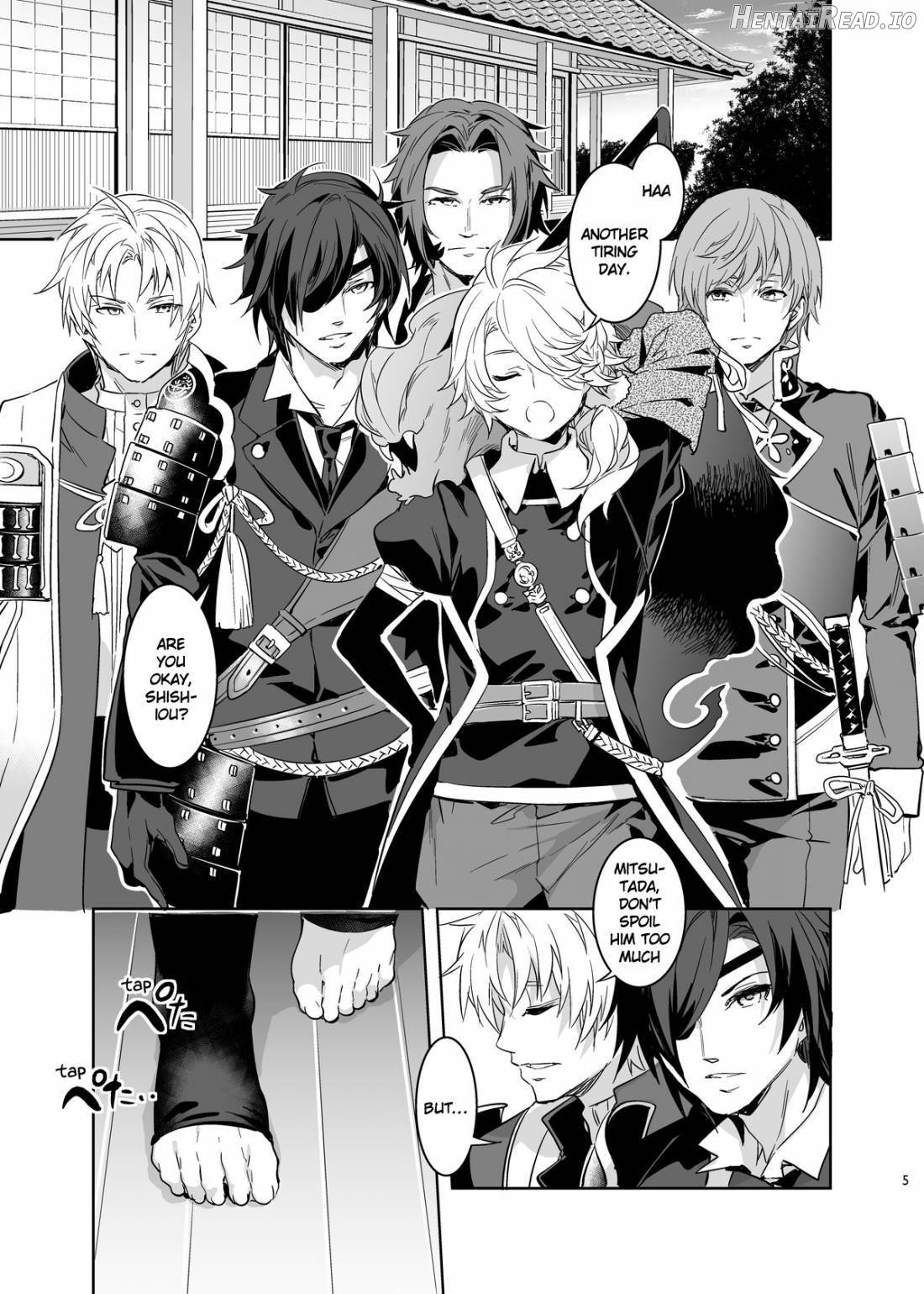 Touken Danshi Tabehoudai Chapter 1 - page 3