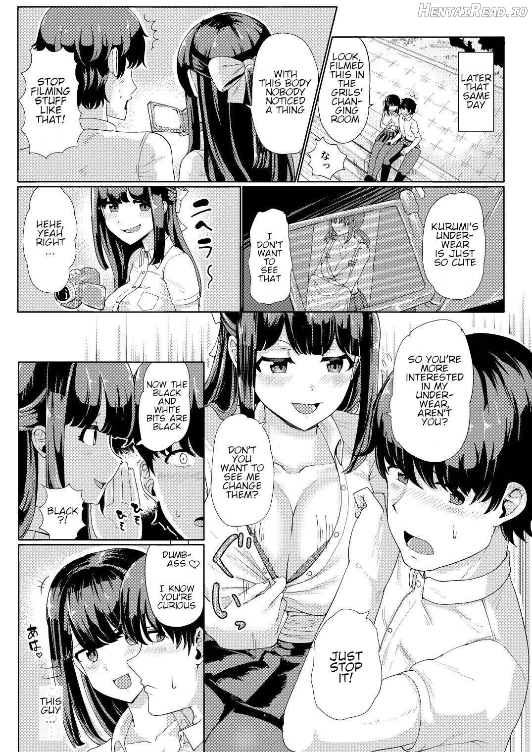 Kanojo to Oji-san no Karada ga Irekawaru TSF Chapter 1 - page 12