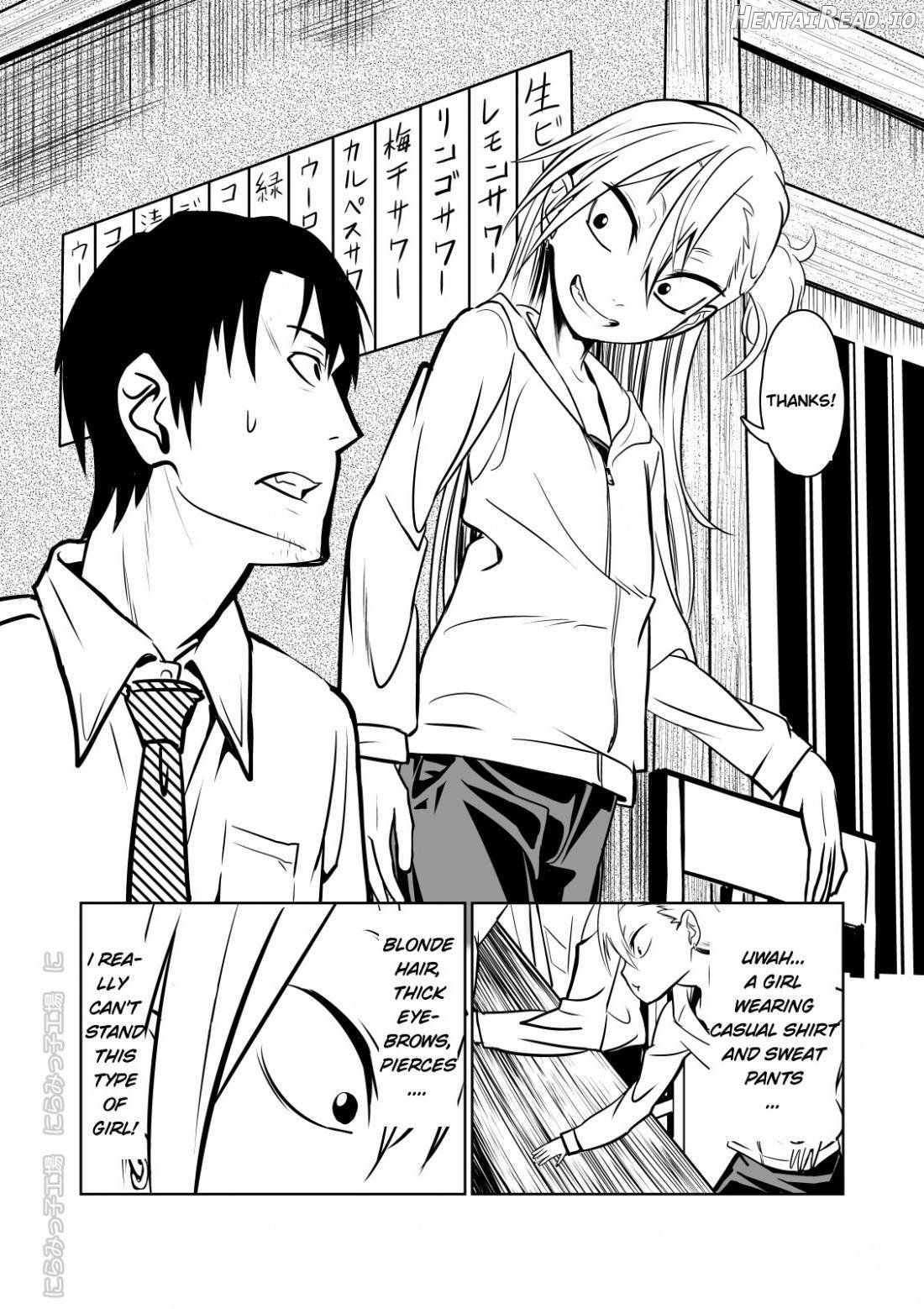 Kinpatsu Yancha-kei na Kanojo to no Kurashikata "Saenai Seinen ga Junjou Yankee to Deatta Sono Hi ni Sex & Kekkon Shichau Ohanashi" Chapter 1 - page 4