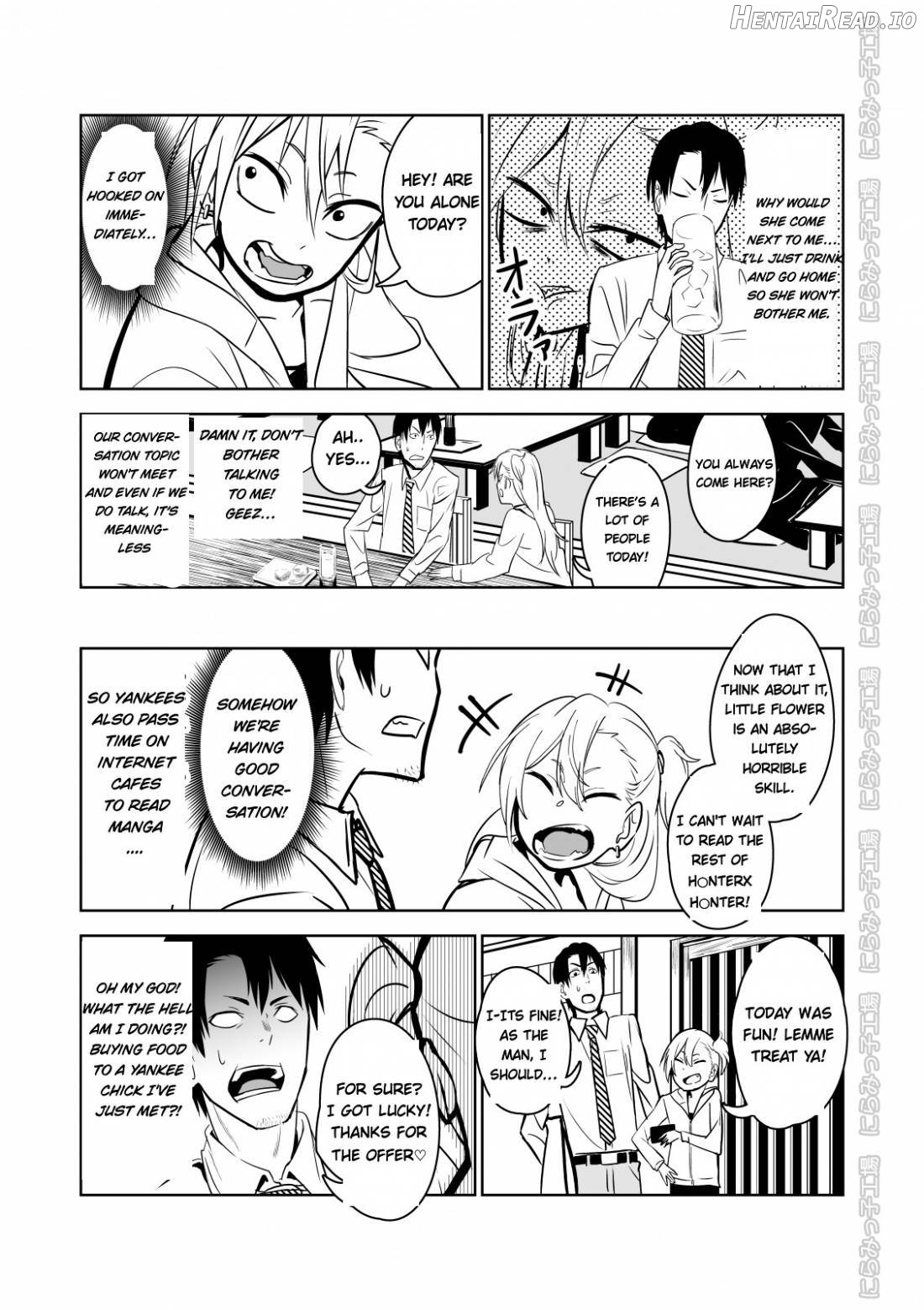 Kinpatsu Yancha-kei na Kanojo to no Kurashikata "Saenai Seinen ga Junjou Yankee to Deatta Sono Hi ni Sex & Kekkon Shichau Ohanashi" Chapter 1 - page 5