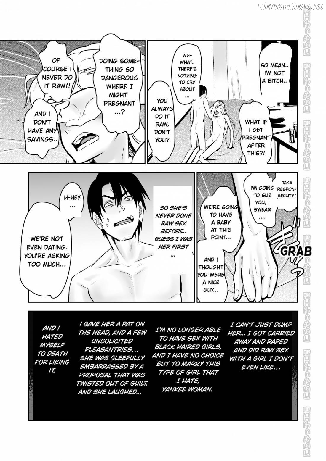 Kinpatsu Yancha-kei na Kanojo to no Kurashikata "Saenai Seinen ga Junjou Yankee to Deatta Sono Hi ni Sex & Kekkon Shichau Ohanashi" Chapter 1 - page 27