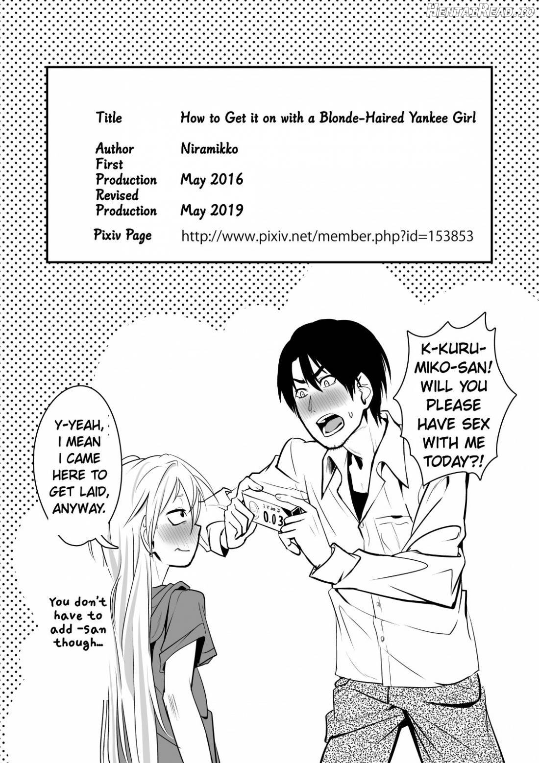 Kinpatsu Yancha-kei na Kanojo to no Kurashikata "Saenai Seinen ga Junjou Yankee to Deatta Sono Hi ni Sex & Kekkon Shichau Ohanashi" Chapter 1 - page 30