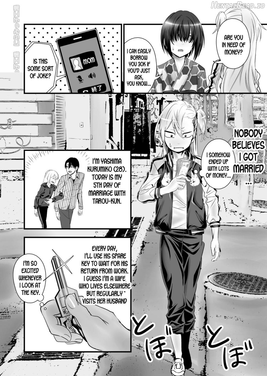 Kinpatsu Yancha-kei na Kanojo to no Kurashikata "Saenai Seinen ga Junjou Yankee to Deatta Sono Hi ni Sex & Kekkon Shichau Ohanashi" Chapter 2 - page 3