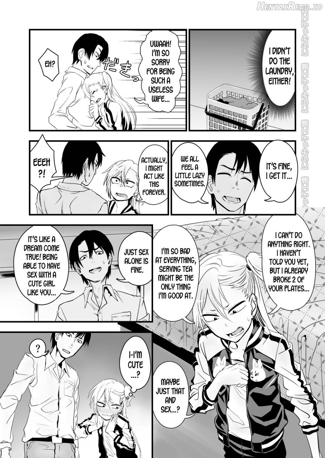 Kinpatsu Yancha-kei na Kanojo to no Kurashikata "Saenai Seinen ga Junjou Yankee to Deatta Sono Hi ni Sex & Kekkon Shichau Ohanashi" Chapter 2 - page 6