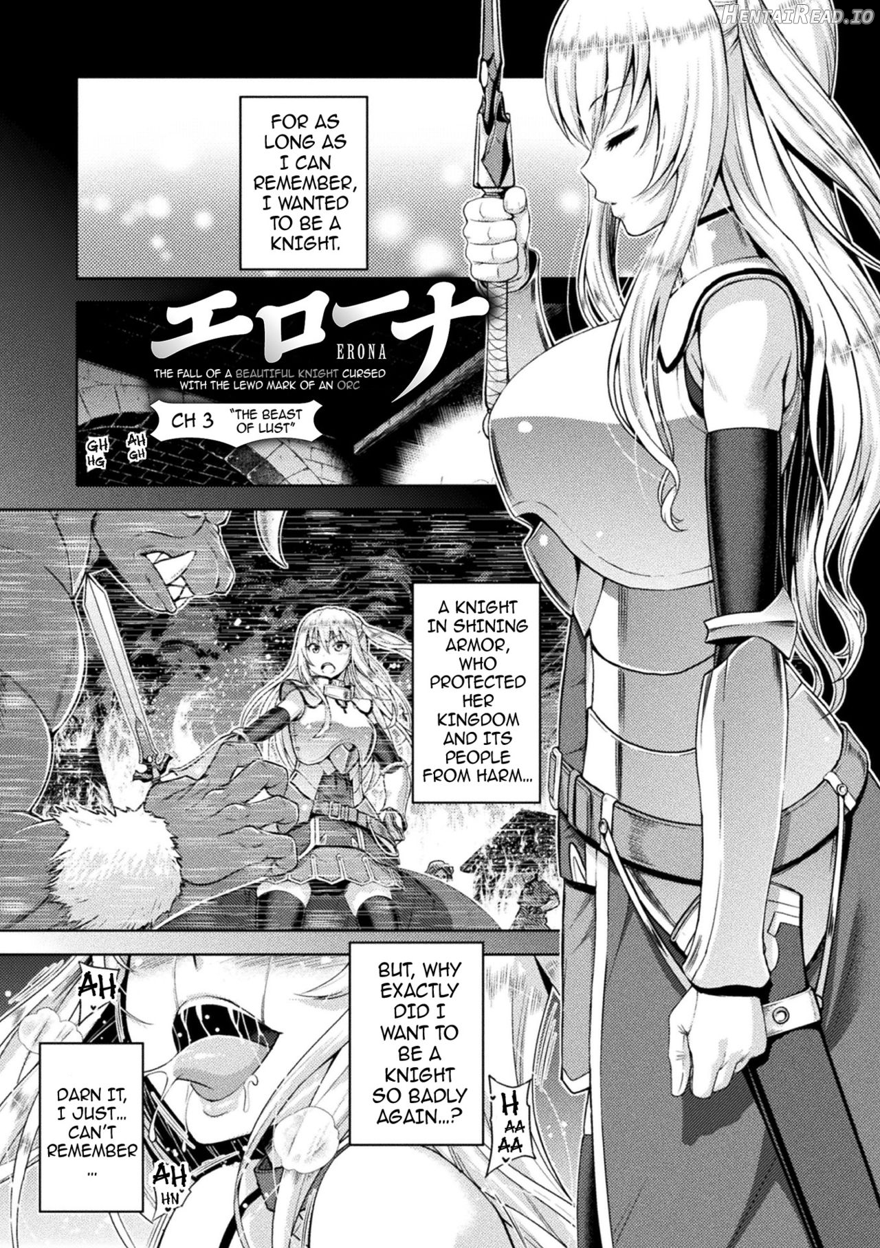 Erona ~Orc no Inmon ni Okasareta-onna Kishi no Matsuro~ Chapter 1 - page 54