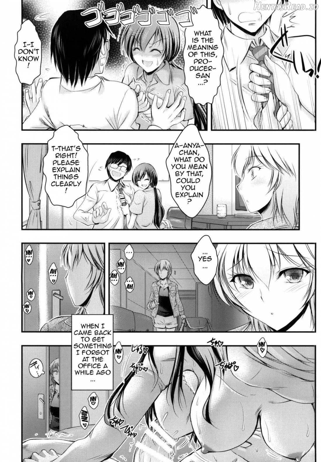 "Producer, Watashi to секс shite kudasai" "Kono aida Minami to shiteta Are desu" " Cho...Anya-chan?" Chapter 1 - page 3