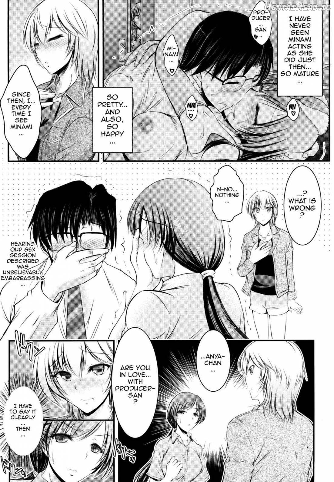 "Producer, Watashi to секс shite kudasai" "Kono aida Minami to shiteta Are desu" " Cho...Anya-chan?" Chapter 1 - page 6