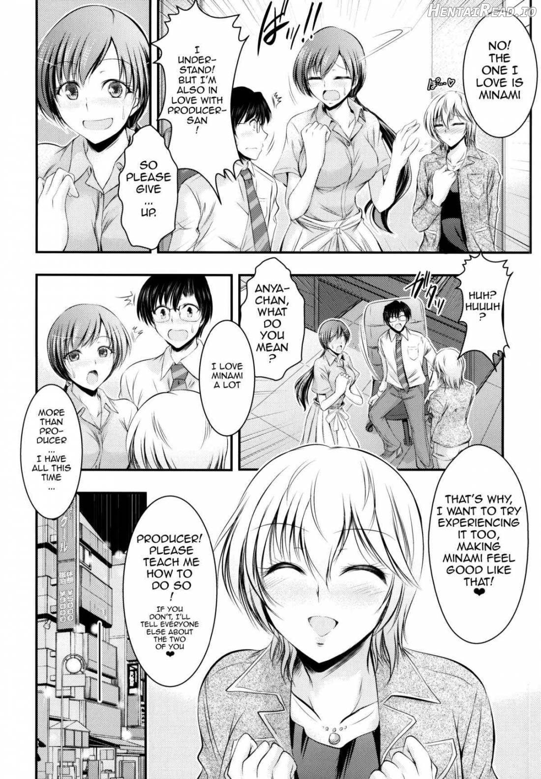 "Producer, Watashi to секс shite kudasai" "Kono aida Minami to shiteta Are desu" " Cho...Anya-chan?" Chapter 1 - page 7