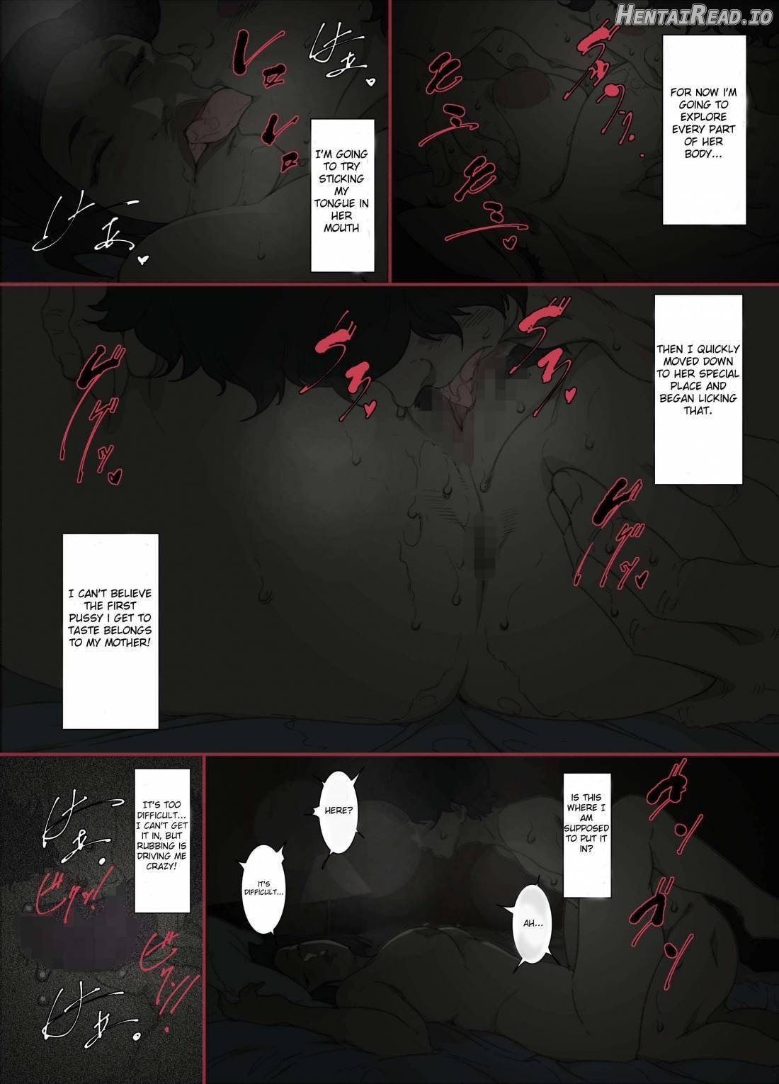 Kittsui Seikaku no Kyouiku Mama ga, Jukenki Nomi Kurayami no Naka Nomi to Iu Jouken de Musuko no Sex Dairizuma o Tsutomeru Hanashi. Chapter 1 - page 9