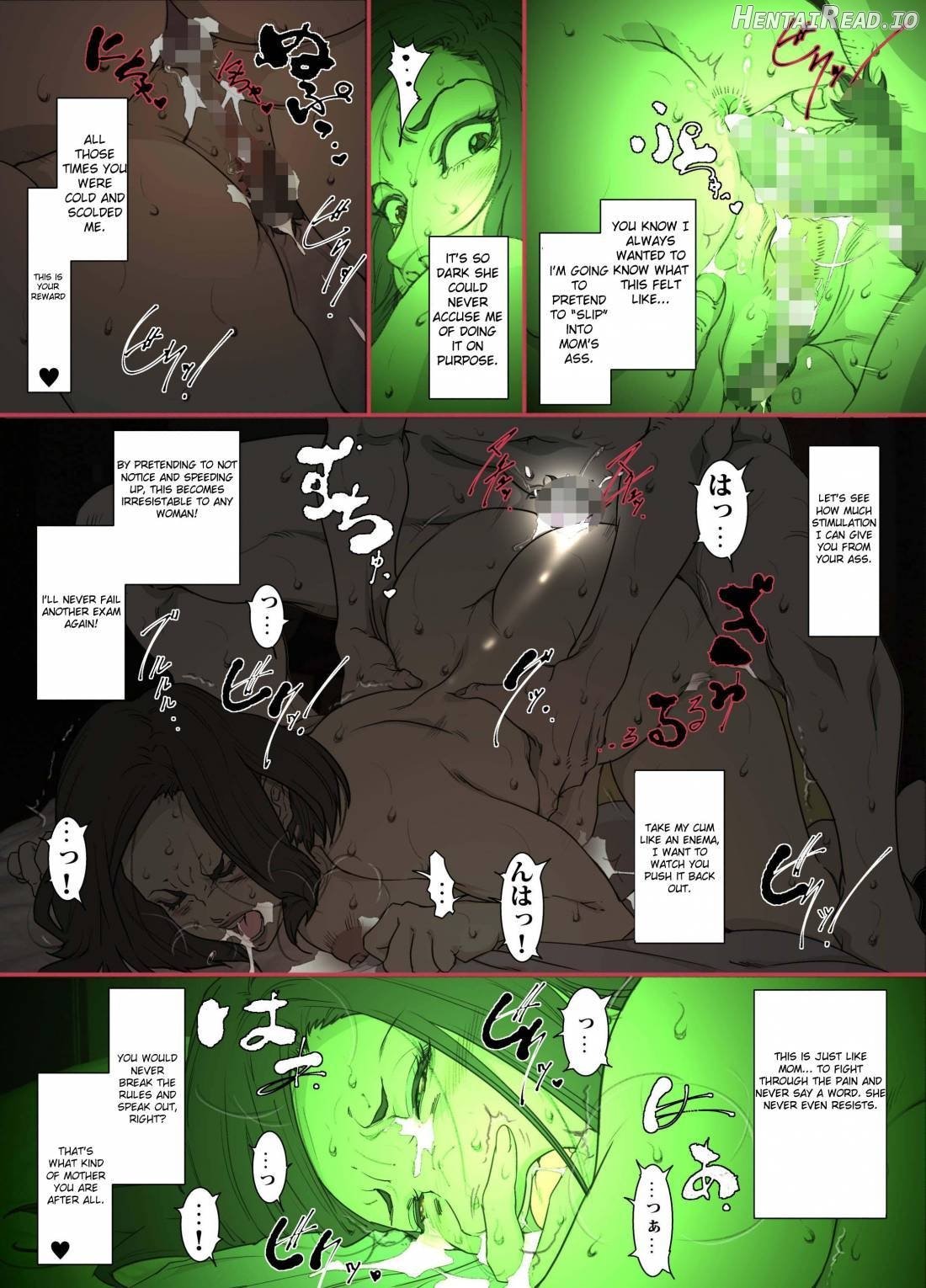 Kittsui Seikaku no Kyouiku Mama ga, Jukenki Nomi Kurayami no Naka Nomi to Iu Jouken de Musuko no Sex Dairizuma o Tsutomeru Hanashi. Chapter 1 - page 28