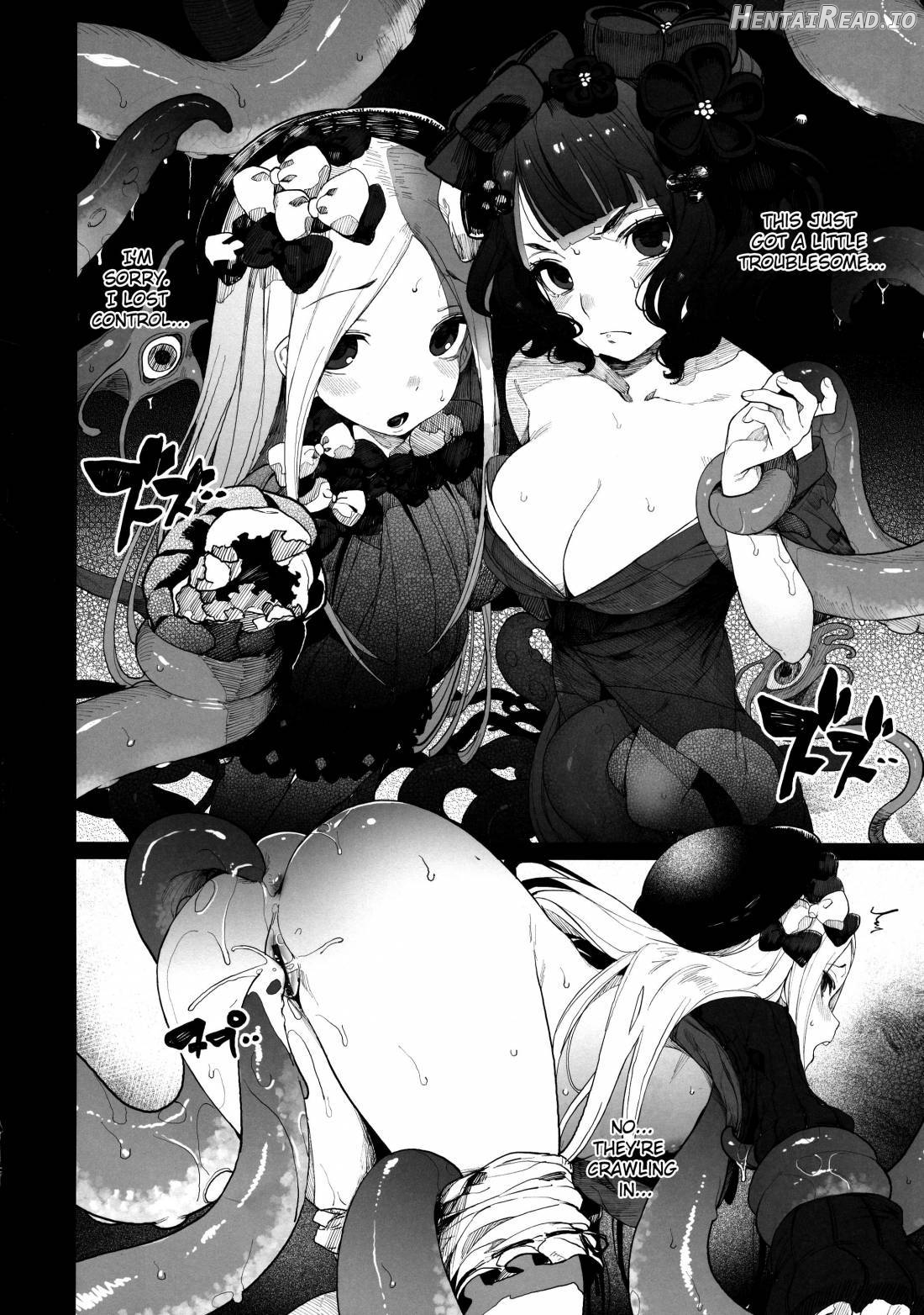 Oei-san to Futanari Abby no Enma-tei Namahame Nakadashi Koubi Nisshi Chapter 1 - page 32