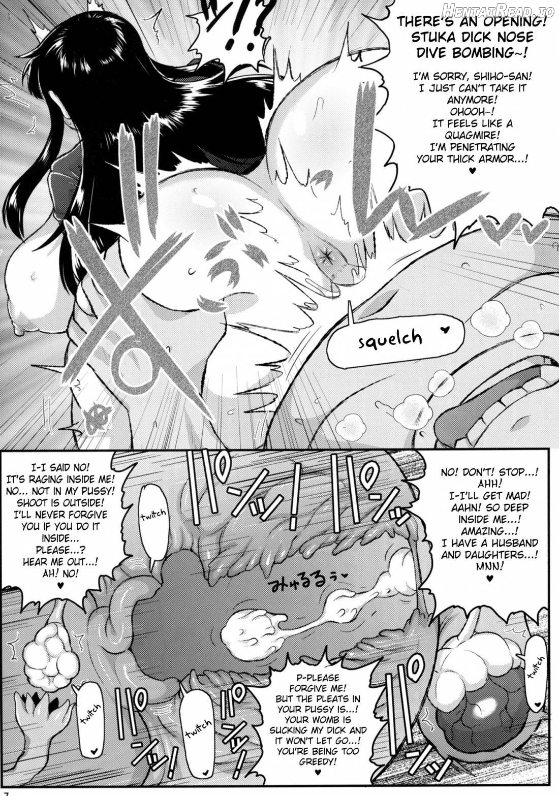 Girls & Semen ~Darjeeling-sama ga Shitagokoro Marudashi Oji-san to Enkoudou! Kouki na Karada o Musaborare Flag Ranshi ni Seishidan Sakuretsu Jusei Shirahata Agechau Hon~ Chapter 3 - page 6