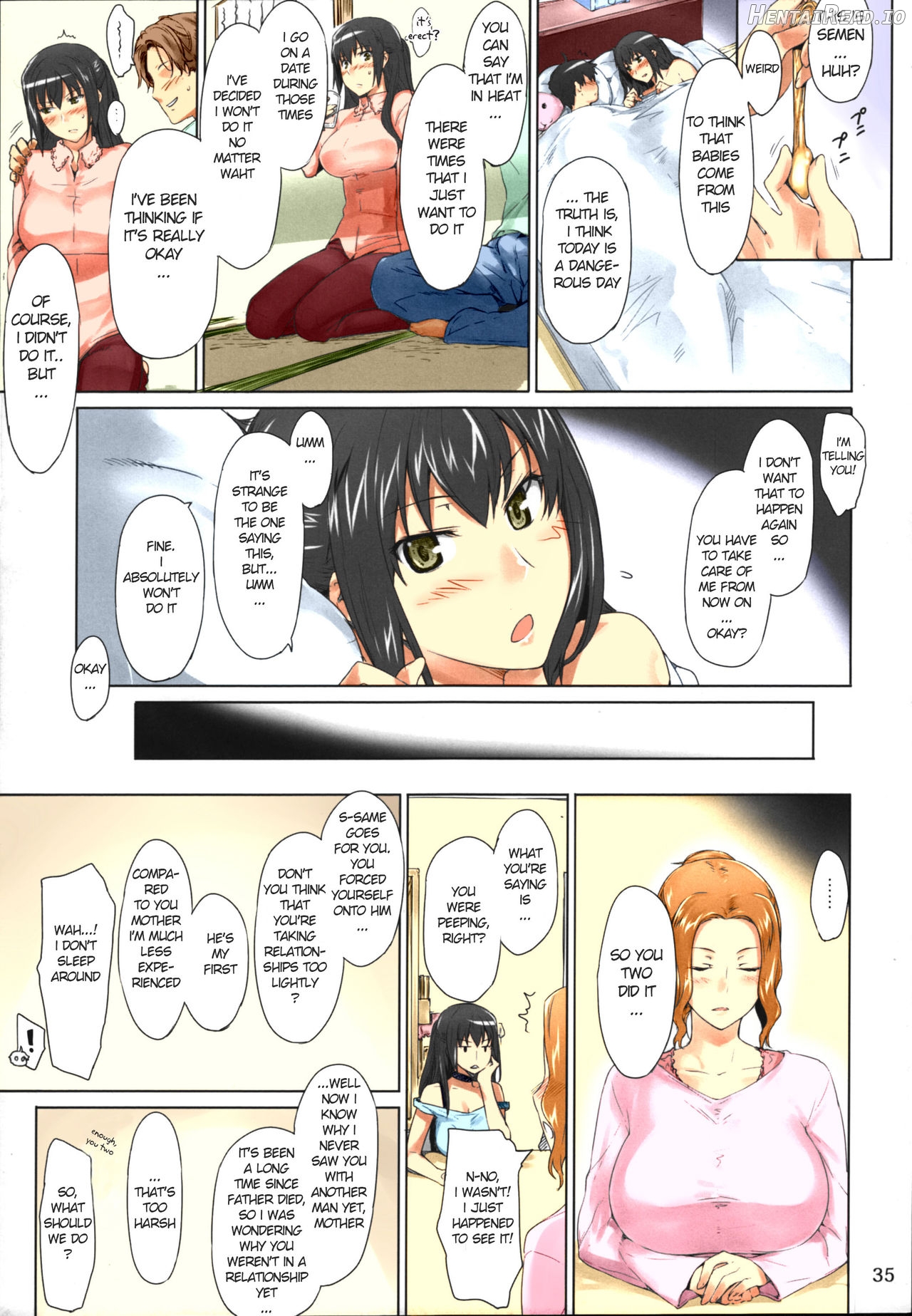 Tachibana-san-chi no Dansei Jijou Matome Ban - Colorized Chapter 1 - page 34