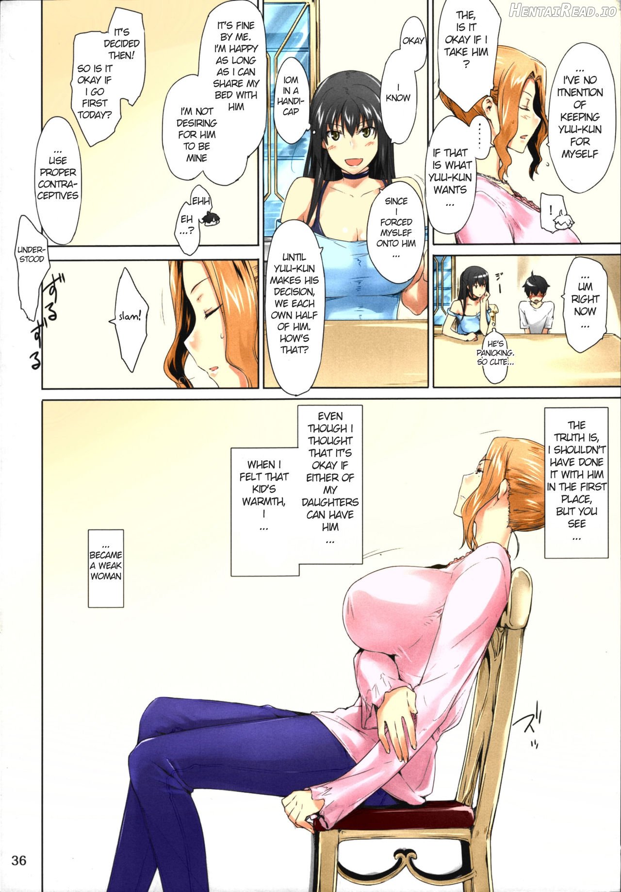 Tachibana-san-chi no Dansei Jijou Matome Ban - Colorized Chapter 1 - page 35