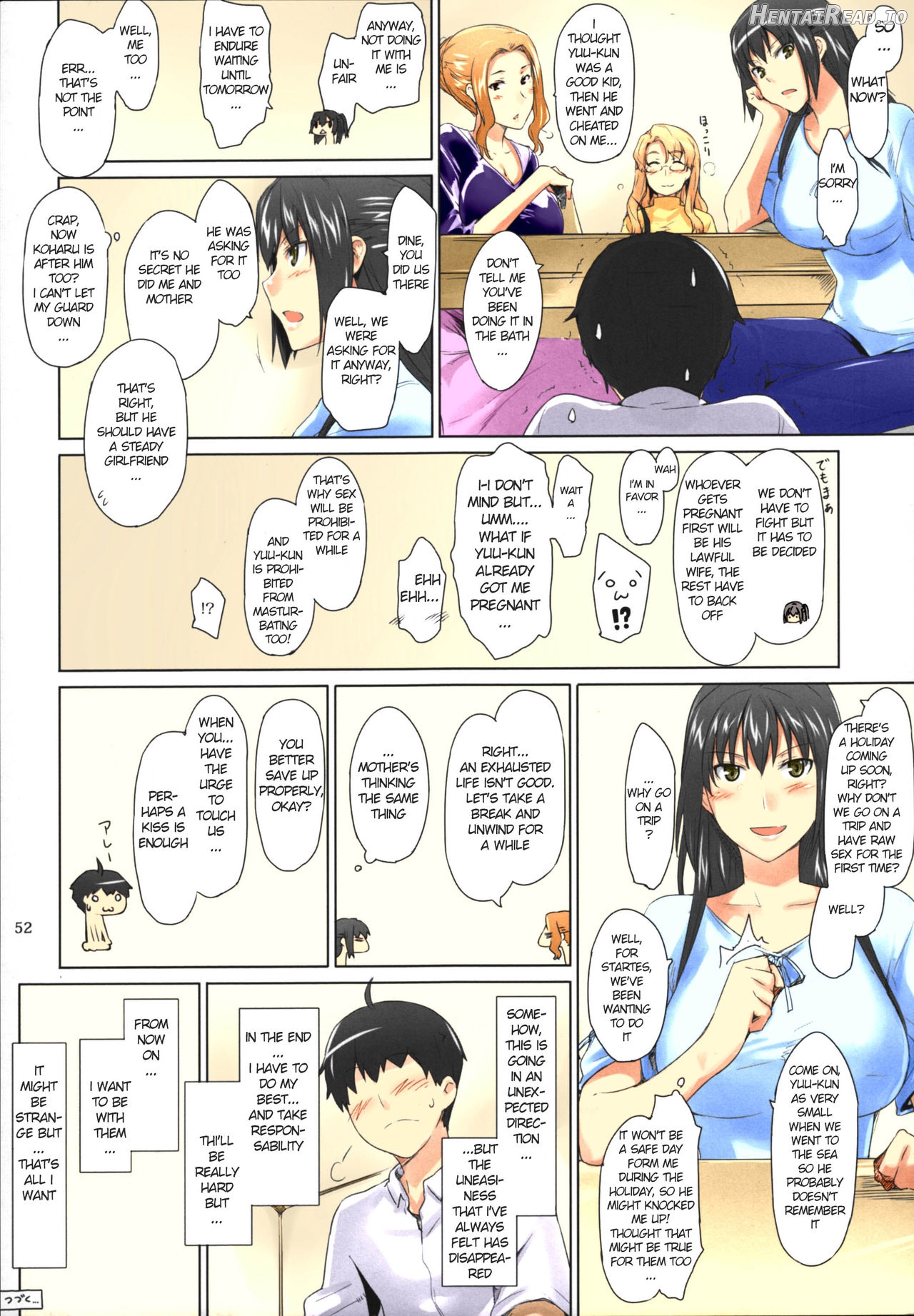 Tachibana-san-chi no Dansei Jijou Matome Ban - Colorized Chapter 1 - page 51