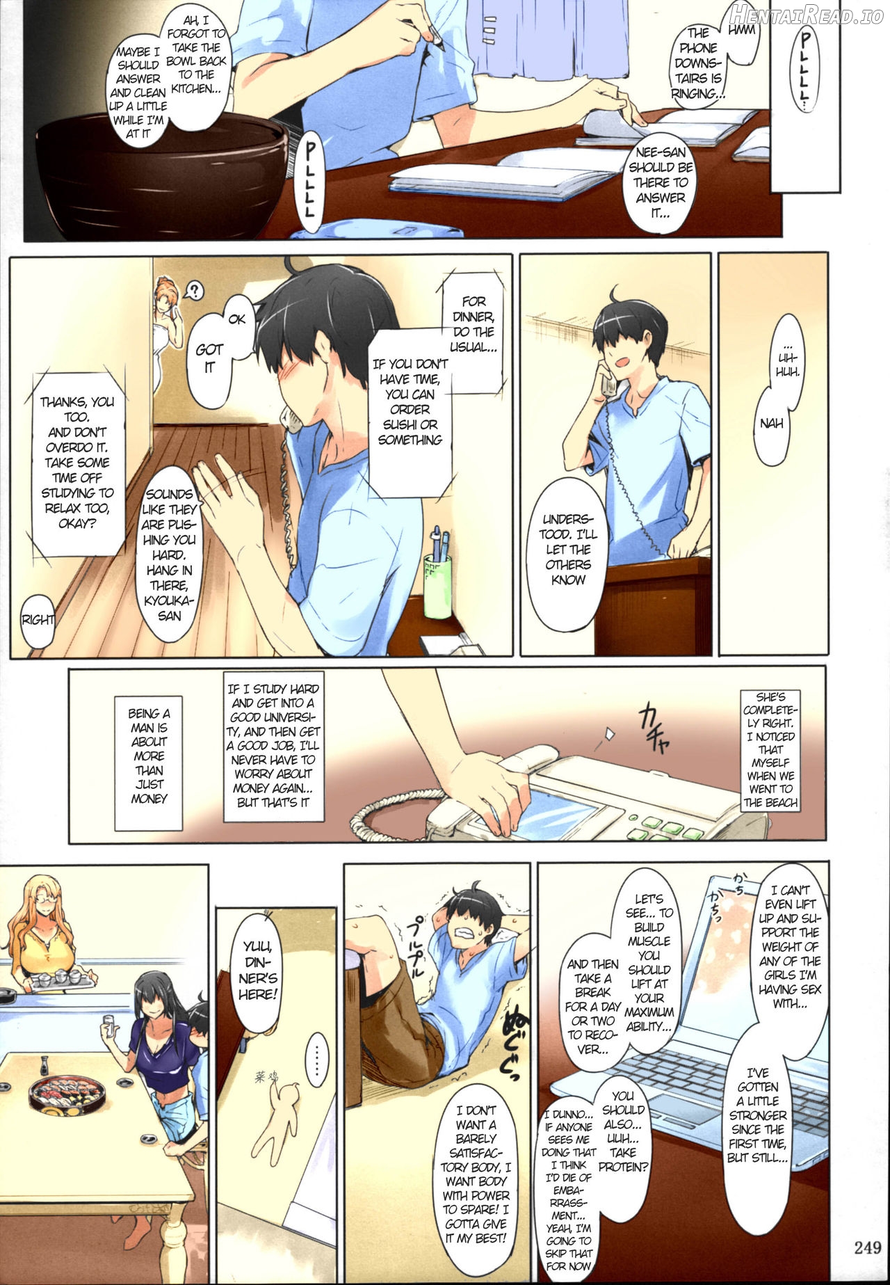 Tachibana-san-chi no Dansei Jijou Matome Ban - Colorized Chapter 1 - page 248