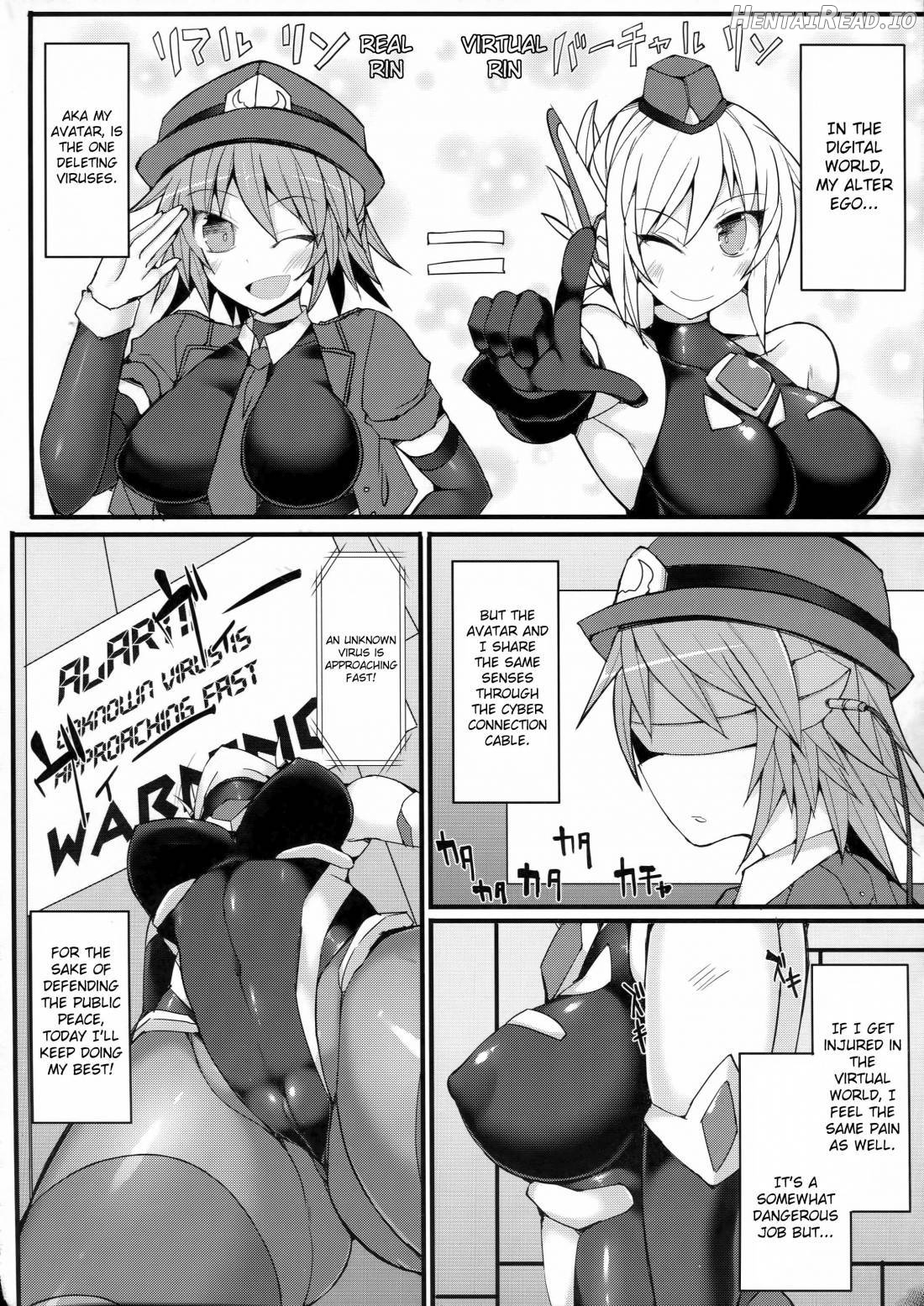 Cyber Police Rin - Subepichi KuroSto Fukei Ahegao Kairaku Sennou Chapter 1 - page 3