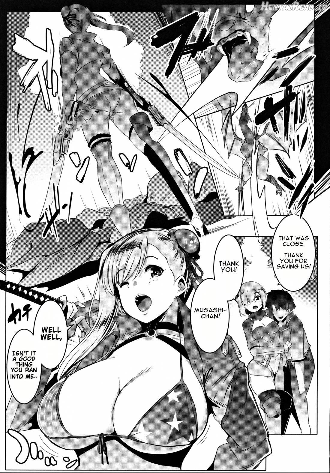 Musashi-Chan's Fuck Fest | ムサシちゃんとパコキャン Chapter 1 - page 2