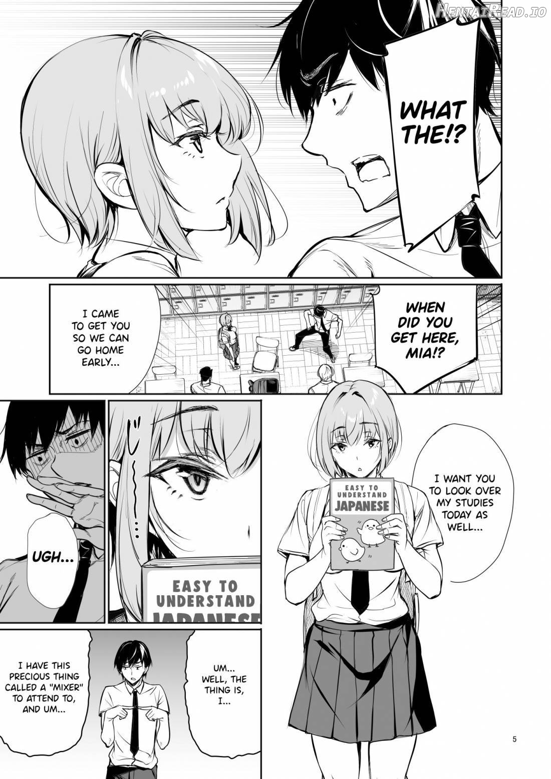 Homestay-chu no Doitsu Musume ga Issho ni Furo ni Haitte Kuru Wake Chapter 1 - page 4