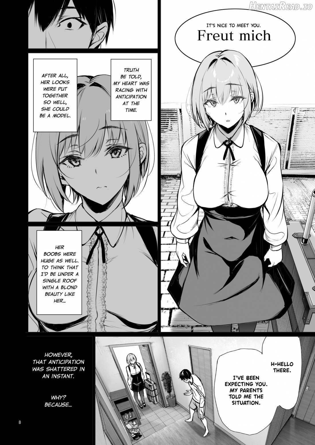 Homestay-chu no Doitsu Musume ga Issho ni Furo ni Haitte Kuru Wake Chapter 1 - page 7